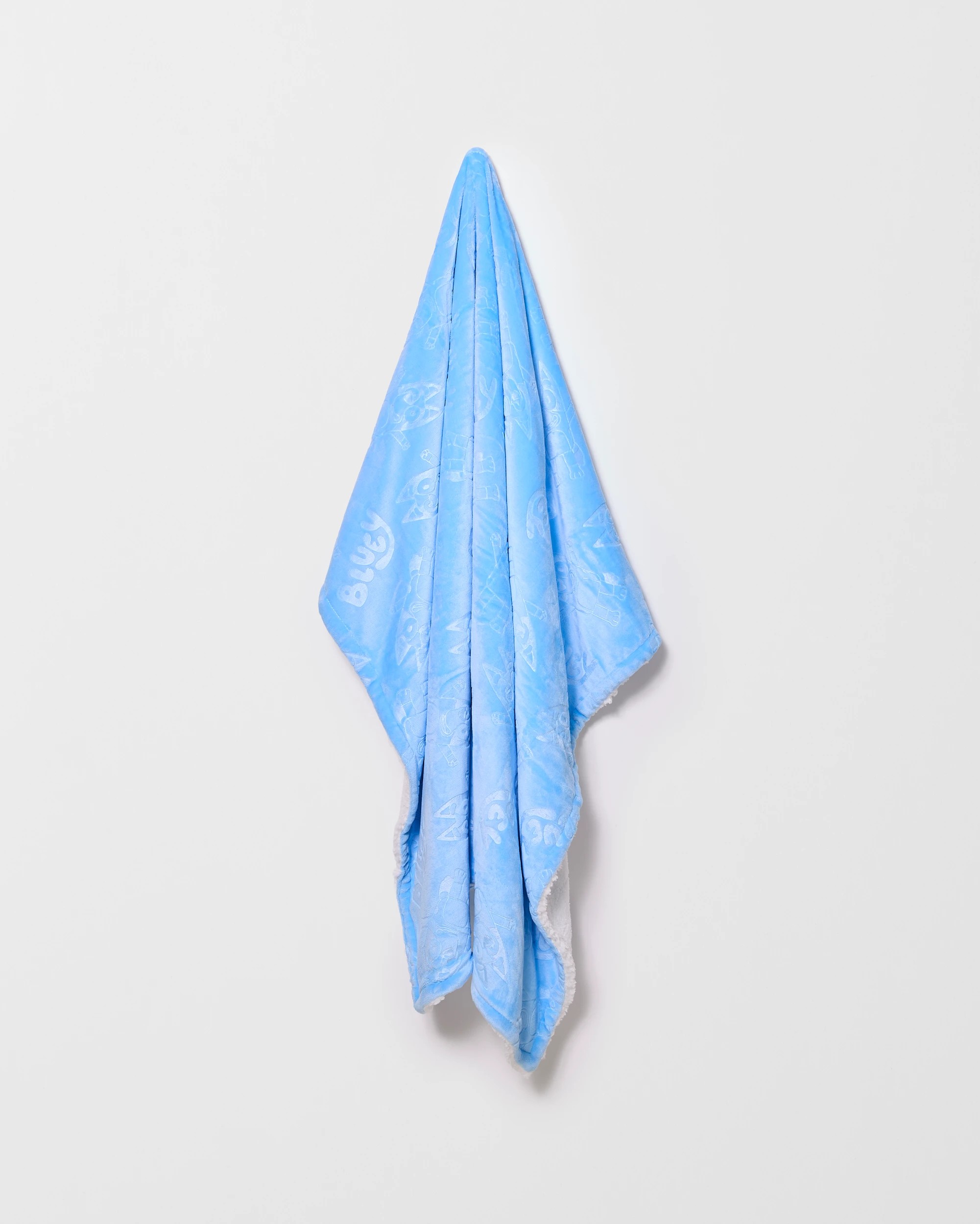 2 Licensed Bluey Sherpa Throw - One Size - Blue, 2 of 3