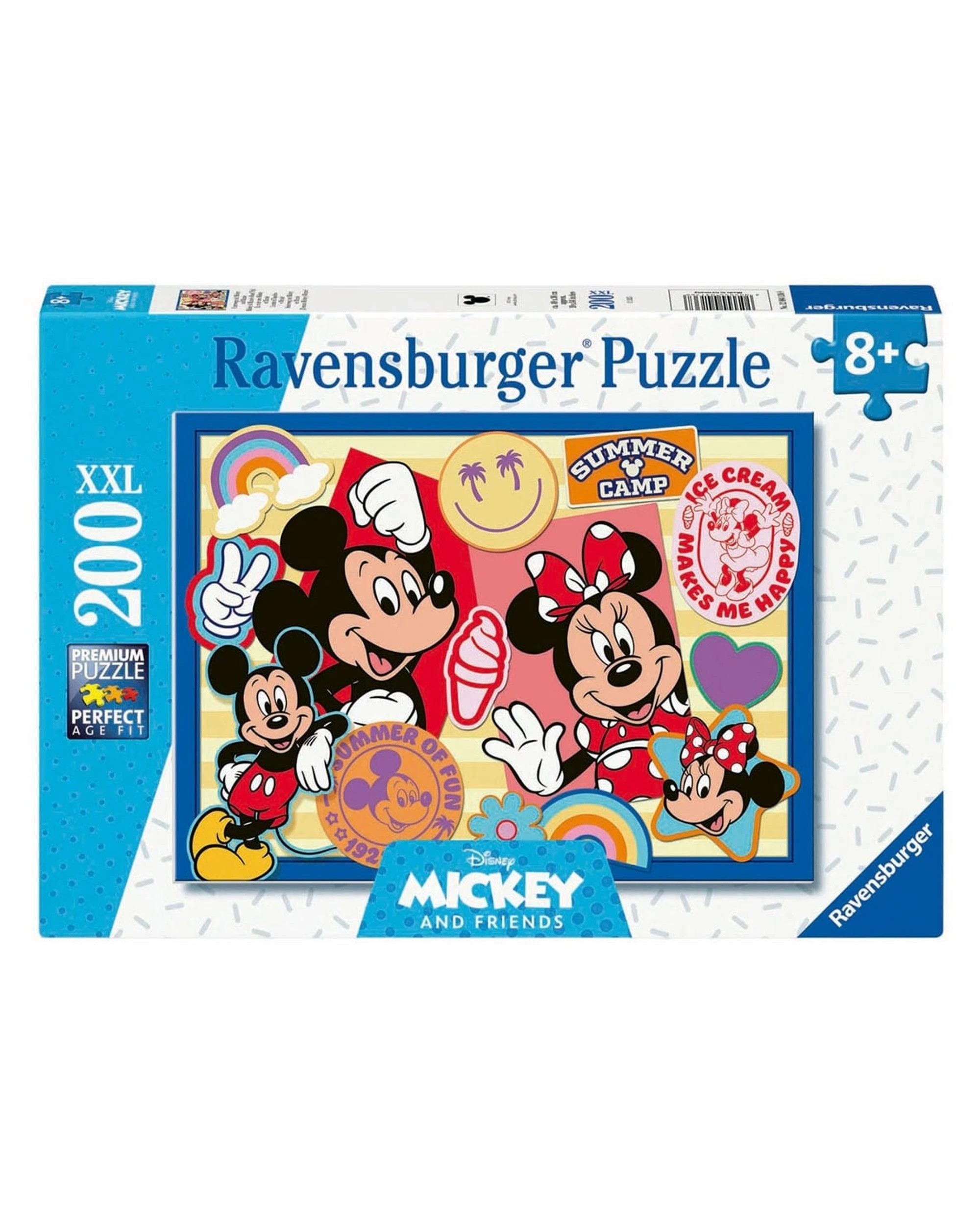Ravensburger Mickey and Minnie 200 XXL Piece Jigsaw Puzzle - Kmart