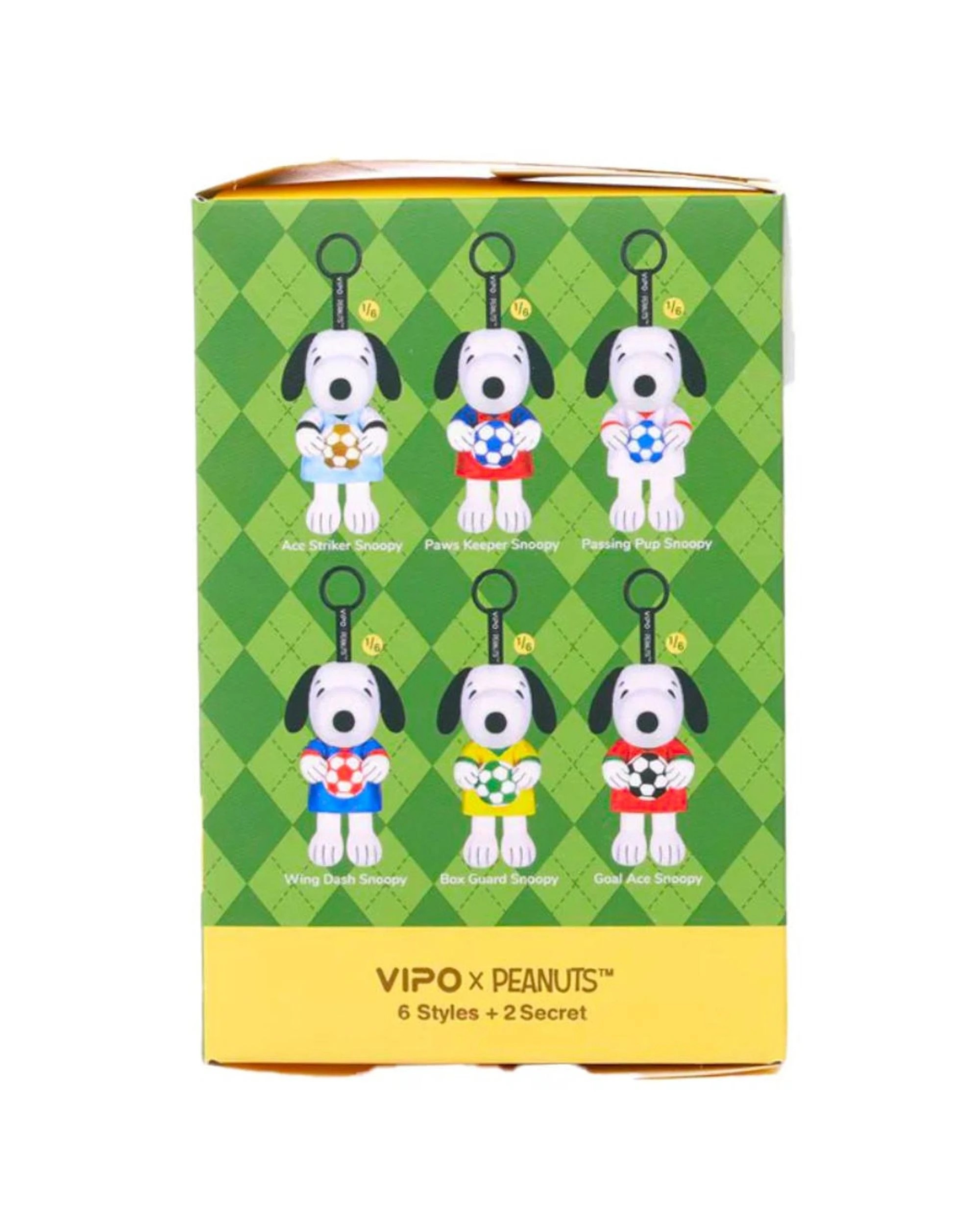 9 Peanuts Soccer Series Plush Keychain Blind Box, 9 of 9