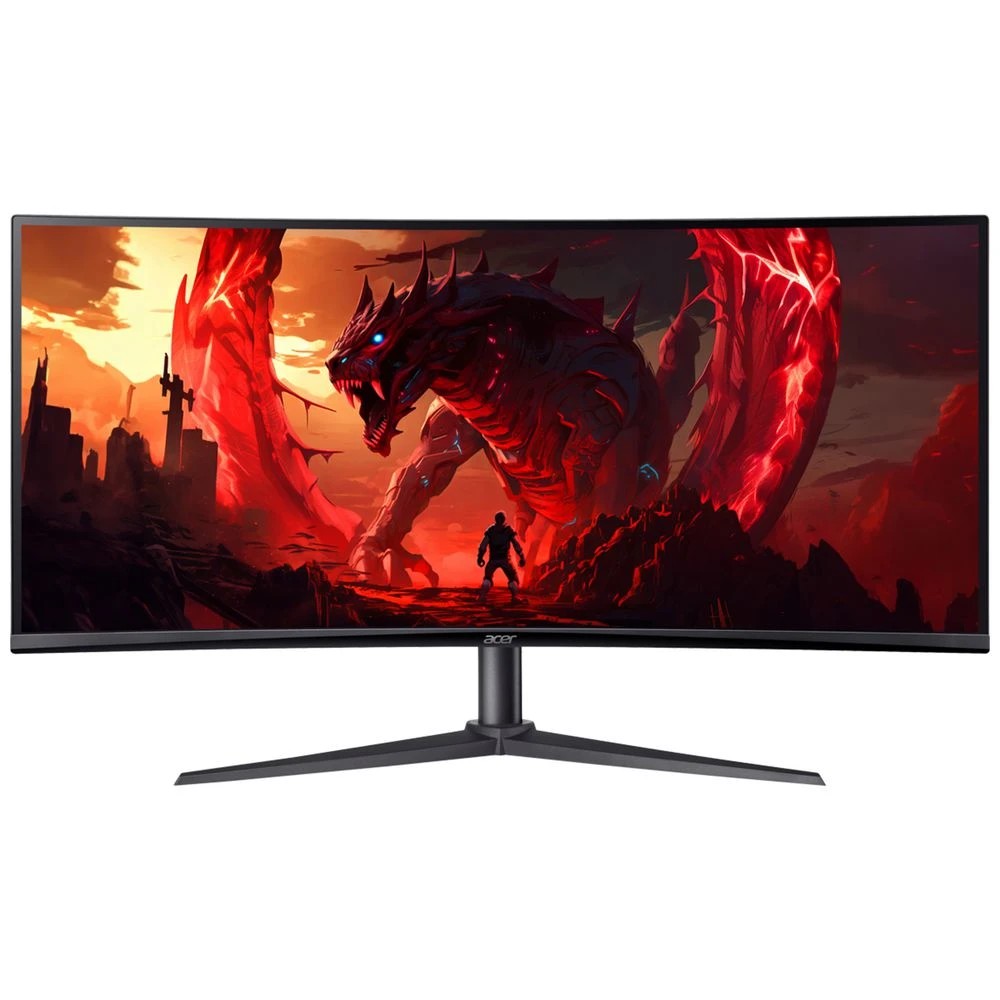 1 Acer Nitro 34" UWQHD 120Hz 1ms Curved Gaming Monitor XZ340CU, 1 of 6
