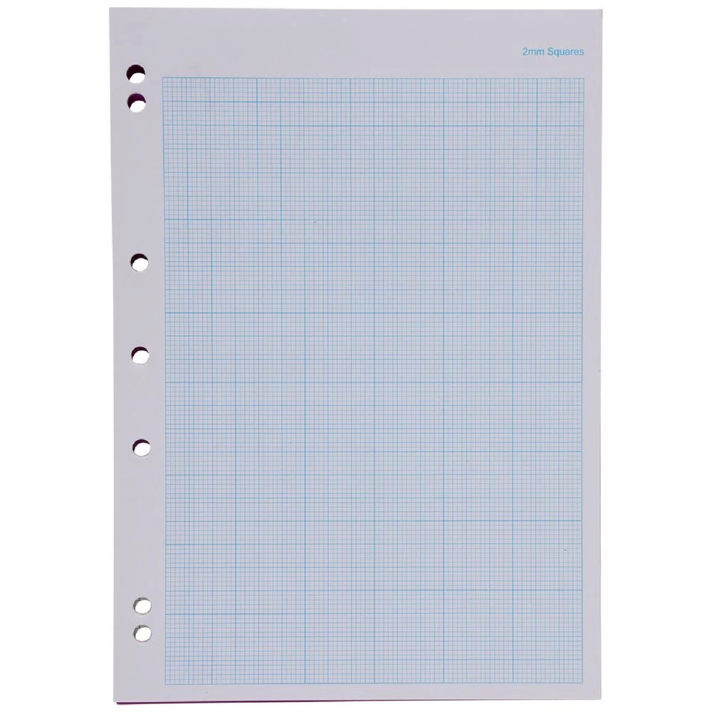 2 Studymate Recycled A4 2mm 25 Page Graph Pad, 2 of 3