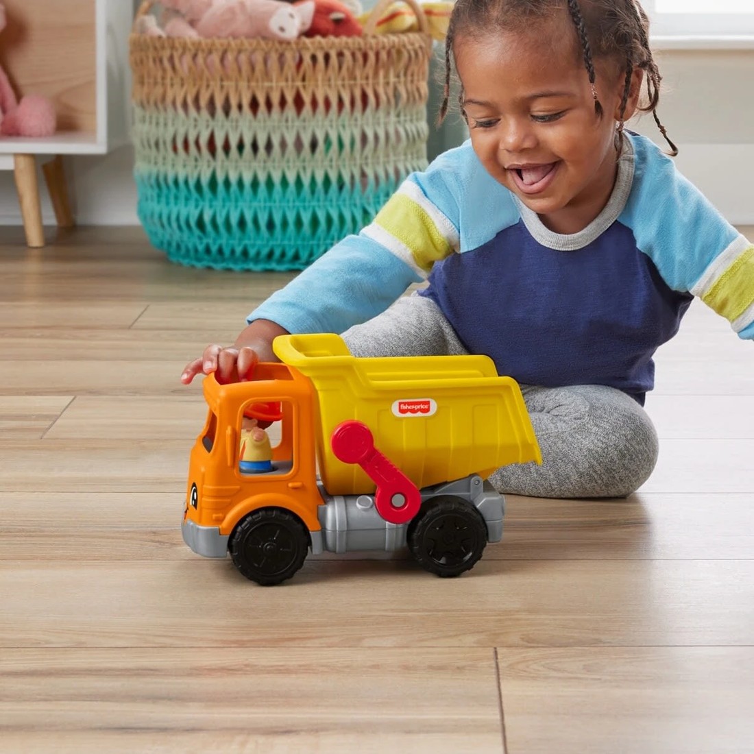 6 Fisher-Price Little People Dump Truck Playset, 6 of 6