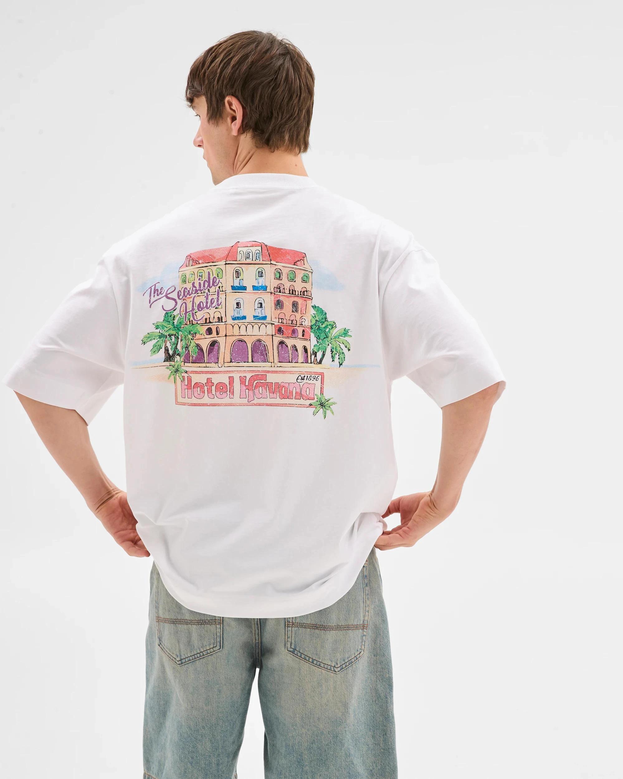 3 Commons Australian Cotton Graphic T-Shirt HOTEL HAVANA, 3 of 5