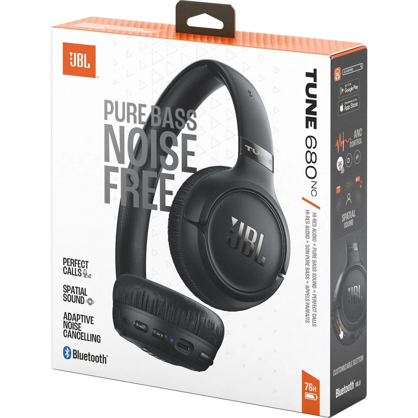 7 Jbl Tune 680nc Wireless Onear Noise Cancelling Headphones Black, 7 of 7