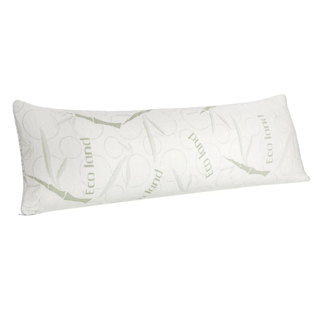 1 Giselle Bedding Body Support Pillow Bamboo Cover Durable Space Saving Modern Decor Easy Assembly Sturdy - White, 1 of 10