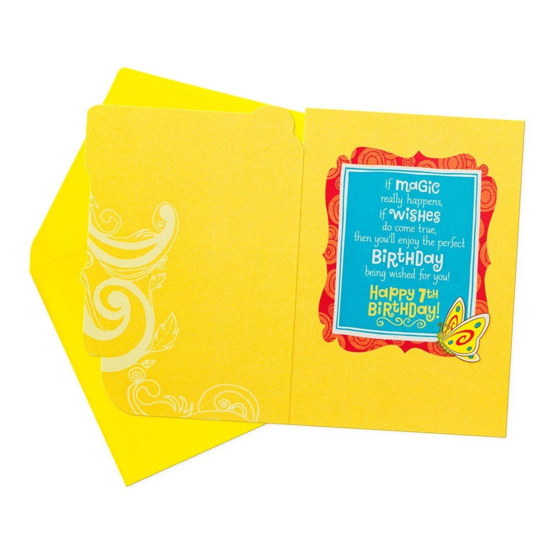 2 Hallmark Disney Tinkerbell 7th Birthday Card, 2 of 3