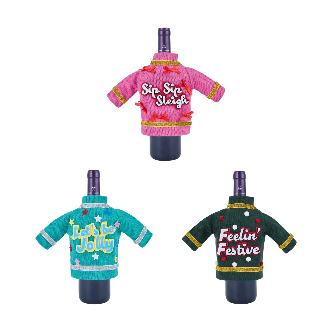 3 Novelty Bottle Holder - Assorted, 3 of 5