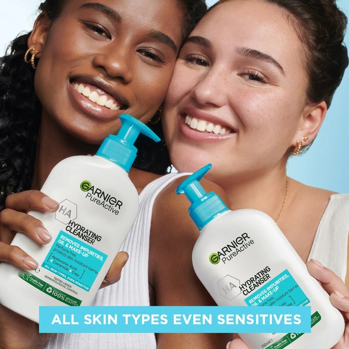 6 Garnier PureActive Hydrating Cleanser 250ml - Hyaluronic Acid, Ceramide and Clay, 6 of 6