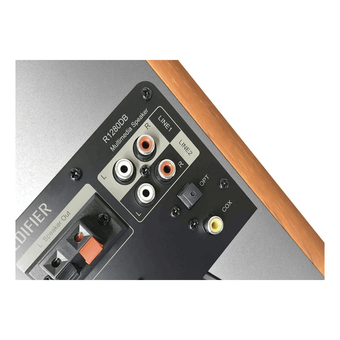 7 EDIFIER R1280DB Bluetooth Bookshelf Speaker Brown, 7 of 9