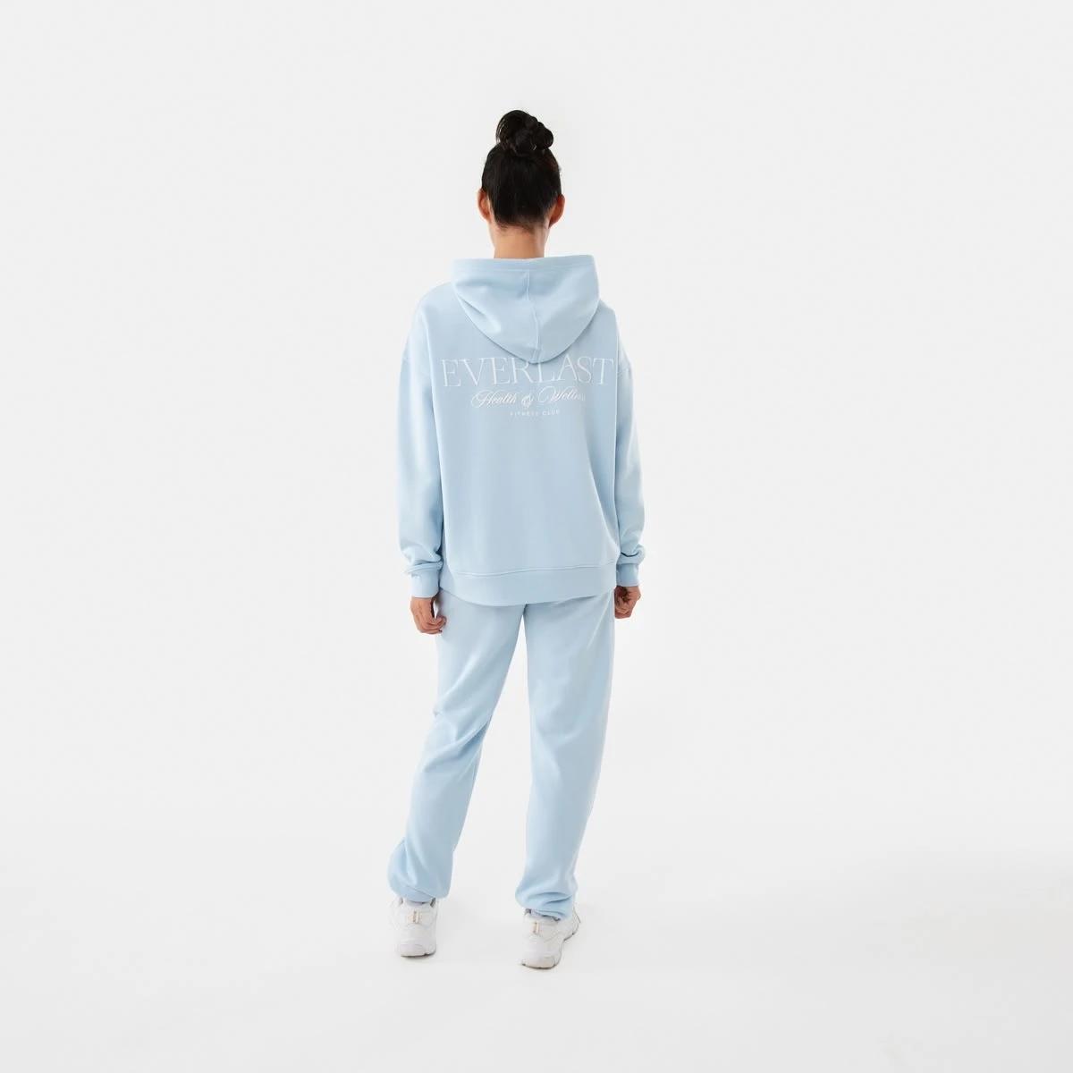 4 Everlast Womens Street Oversized Hoodie Retro Blue, 4 of 10