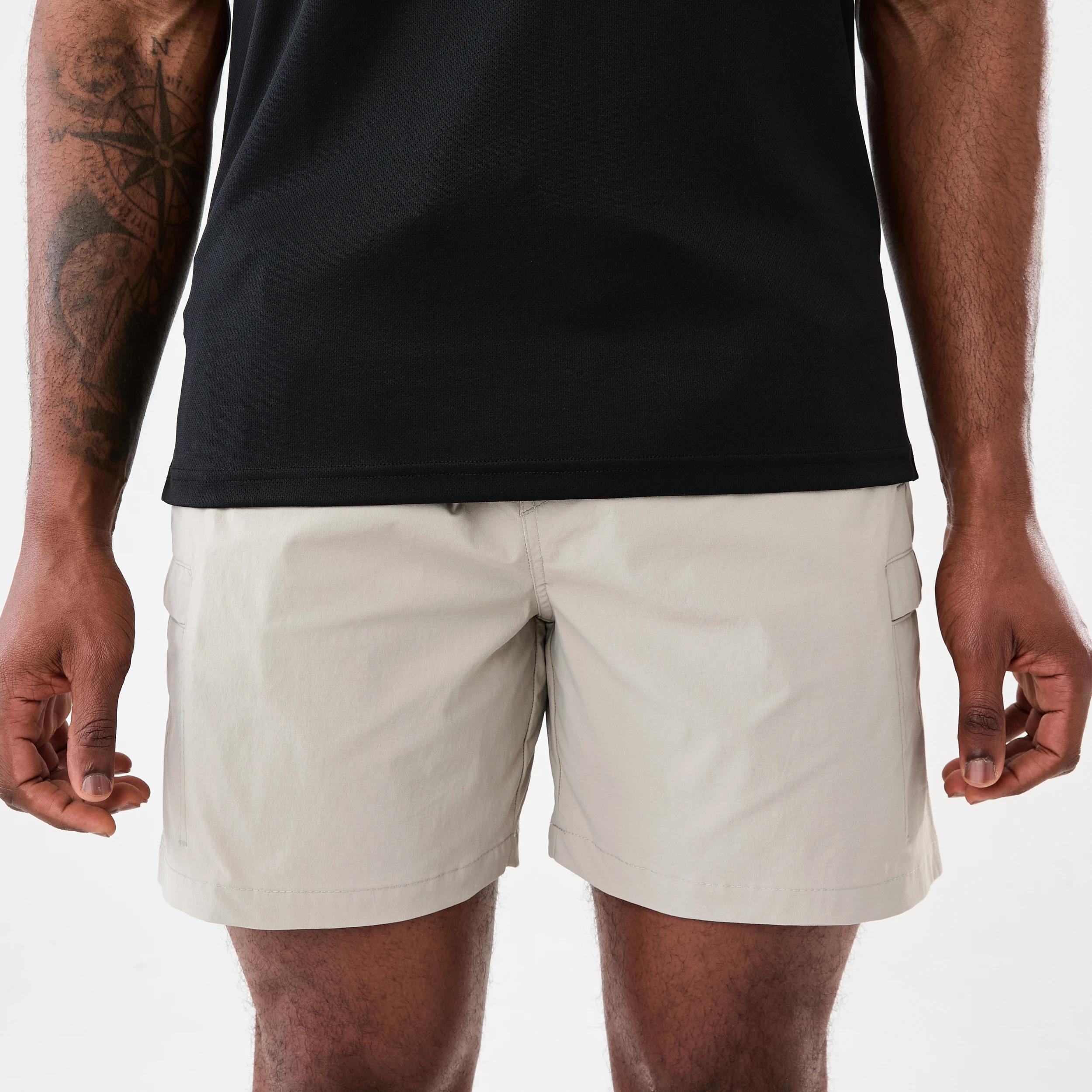 1 Active Mens Everyday Cargo Shorts REEF GREY, 1 of 7