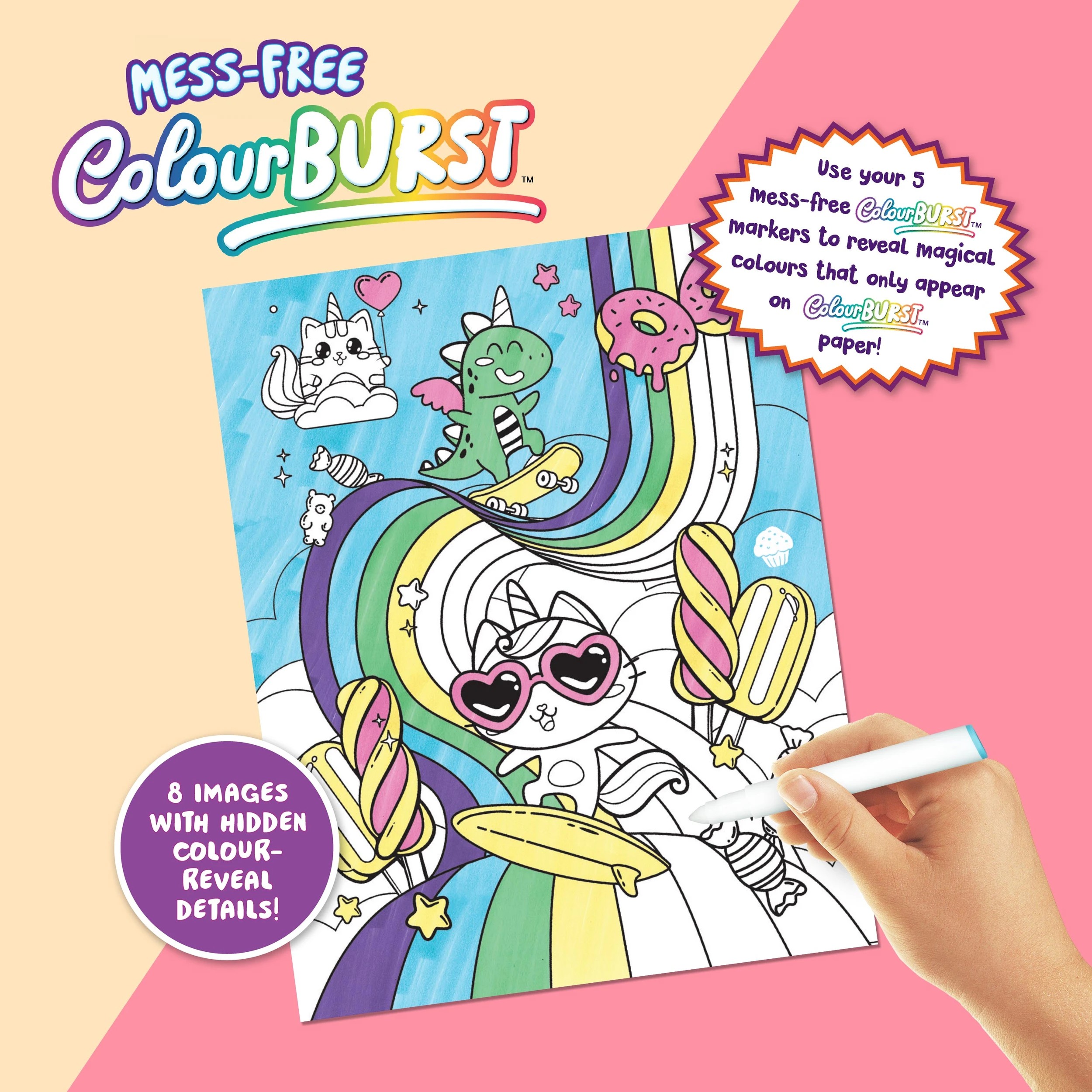 6 INKredibles Mess-Free ColourBurst Rainbow Rush​ - Book, 6 of 6