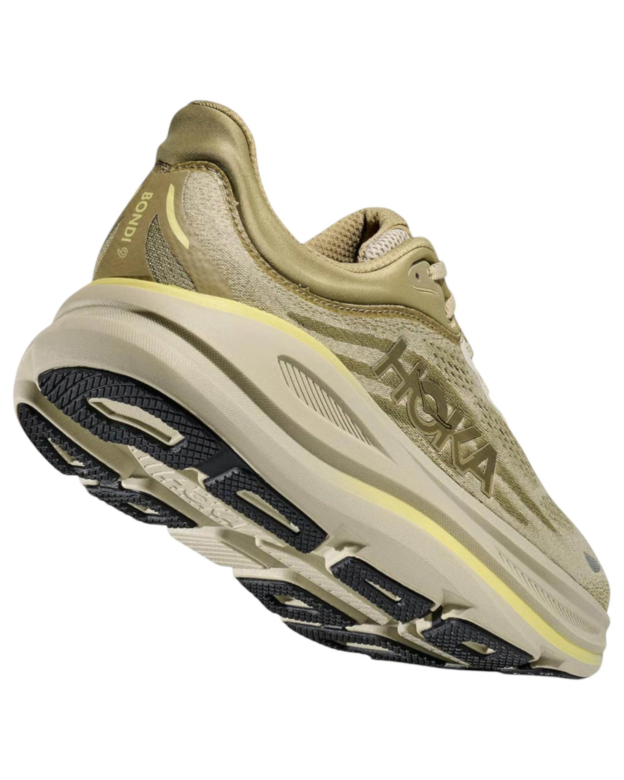 8 Hoka Mens Bondi 9 Athletic Running Shoes GRASSLAND, 8 of 8
