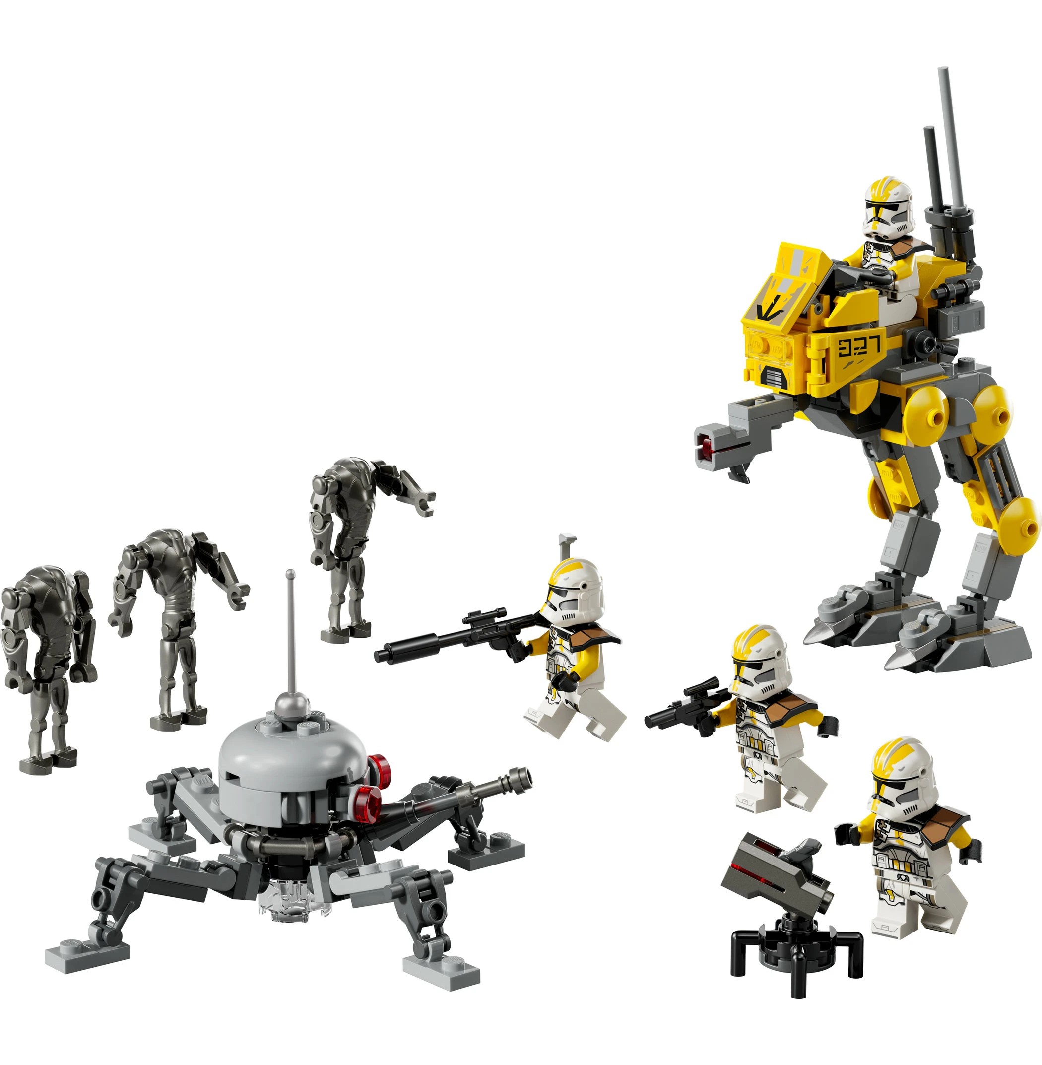 2 LEGO Star Wars 327th Star Corps Clone Troopers Battle Pack 75431, 2 of 10