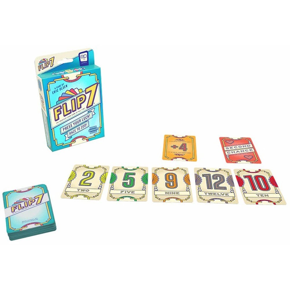 4 Flip 7 Card Game
 - Multi, 4 of 5