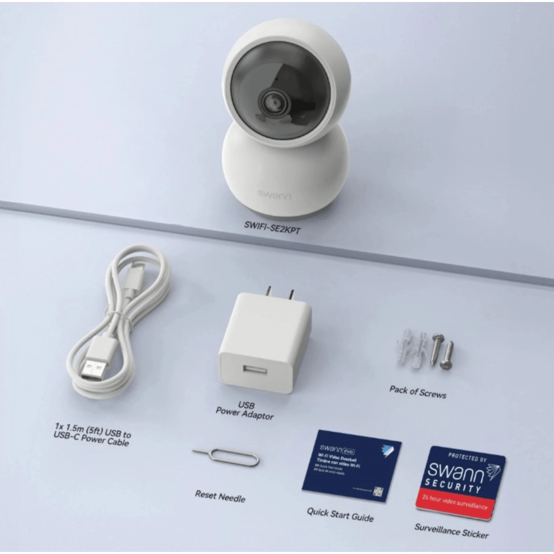 3 Swann EVO 2K Indoor Pan Tilt Wi-Fi Camera, 3 of 8