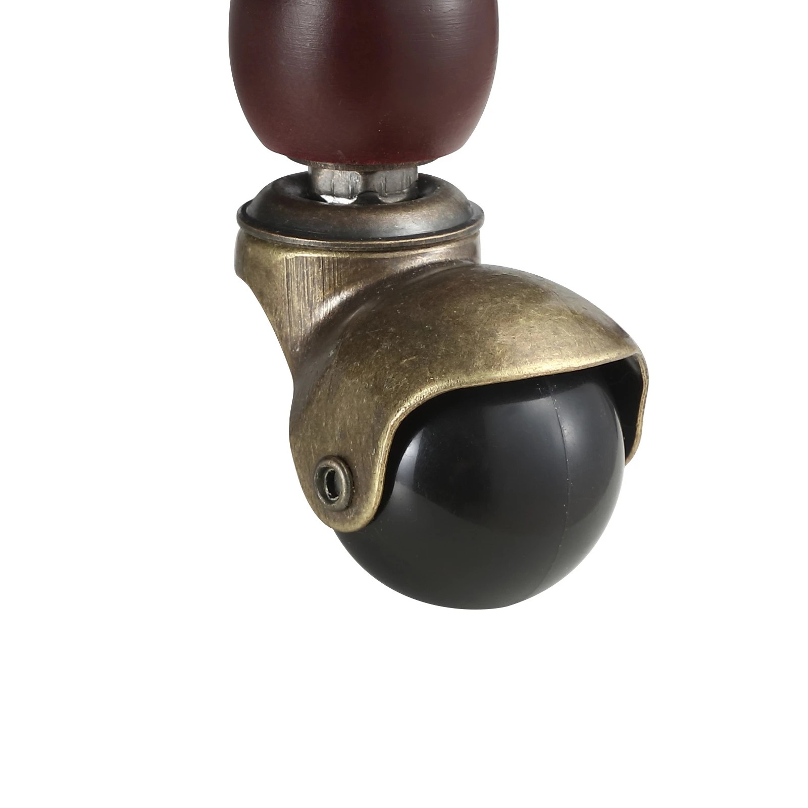 6 Ausway Antique Globe Bar Cabinet Mini Wine Rack Drinks Round Storage Mid-century Alcohol Trolley Cart, 6 of 6