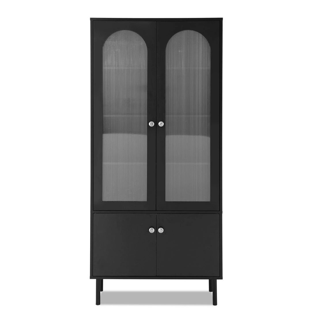 5 Artiss Buffet Sideboard Cupboard Cabinet - Black, 5 of 6