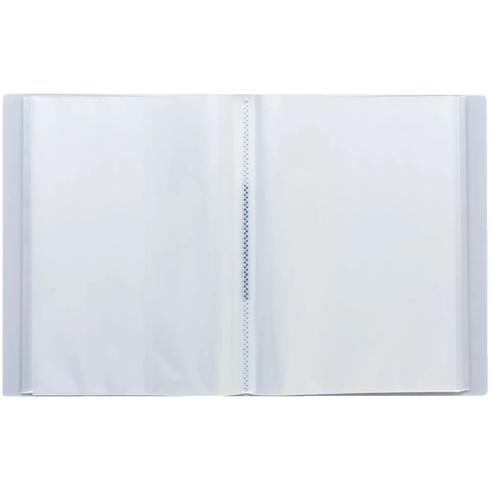 2 King Jim 60 Pocket Fixed Display Book Smoke Grey, 2 of 2