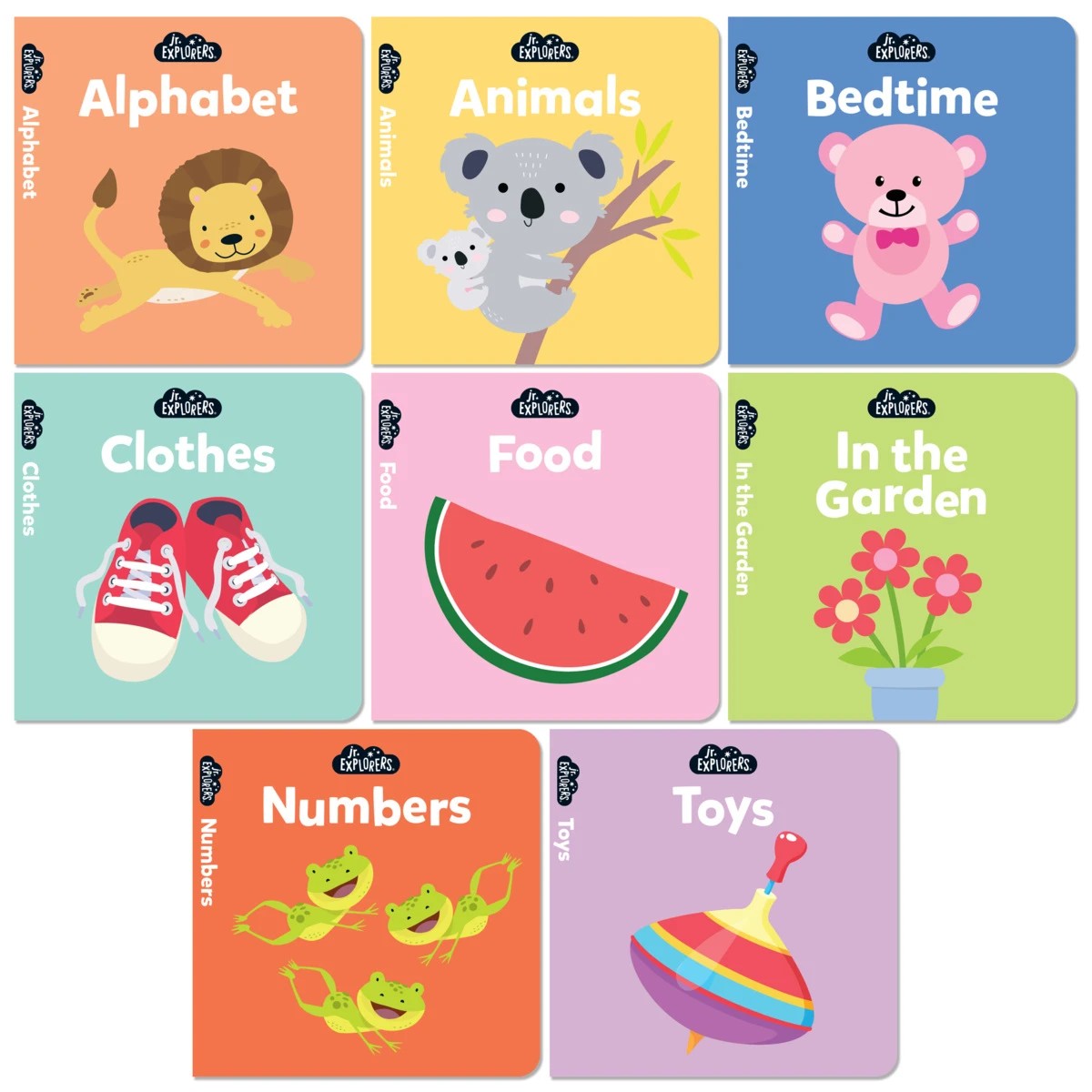 2 Jr. Explorers My First Words Learning Library Box Set - Book, 2 of 7