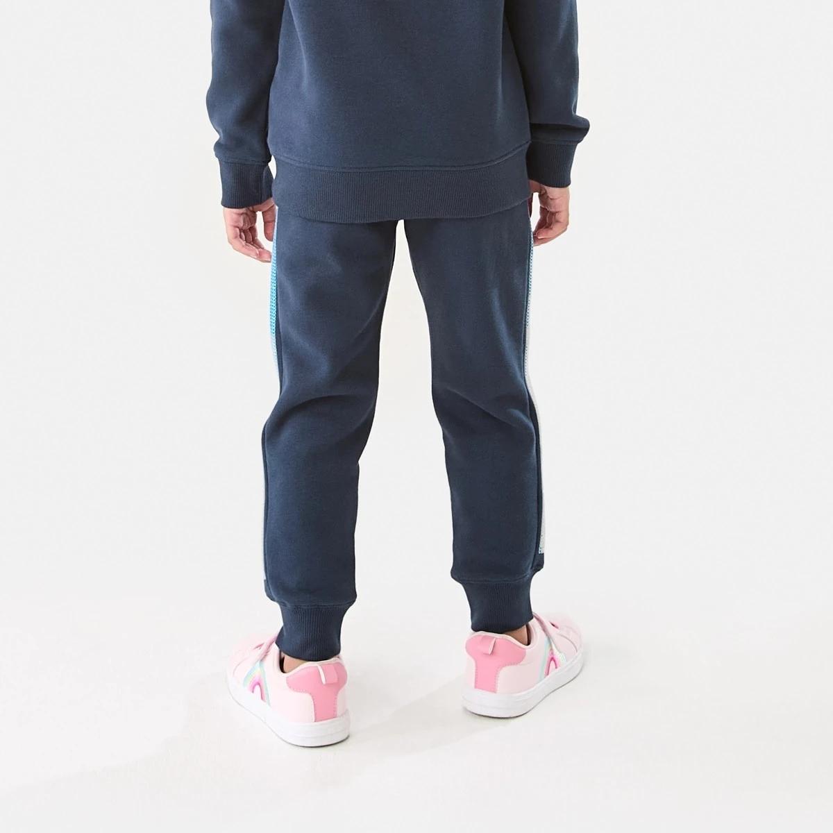 2 Sequin Trackpants Dress Navy, 2 of 9
