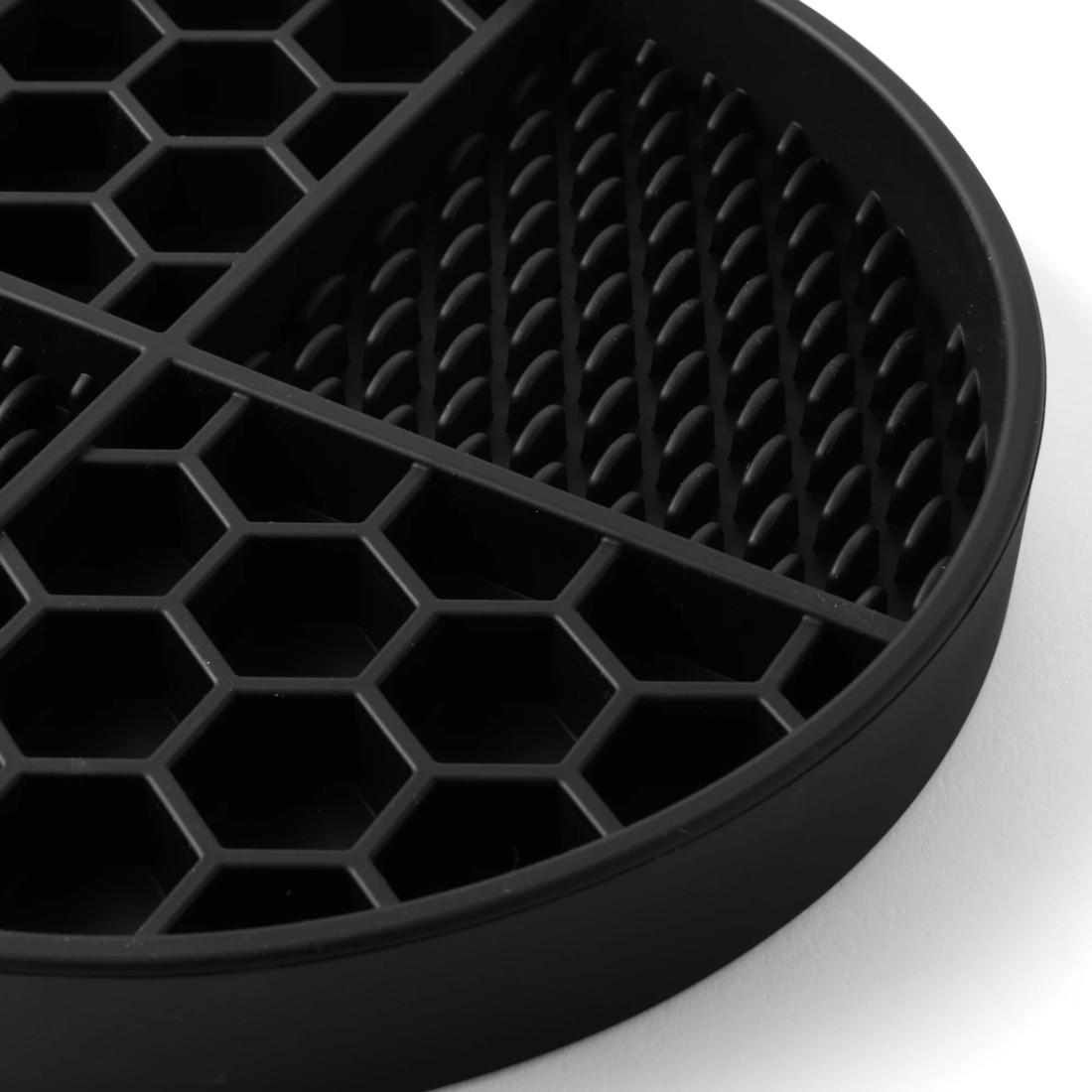 3 Pet Silicone Feeding Plate - Black, 3 of 6