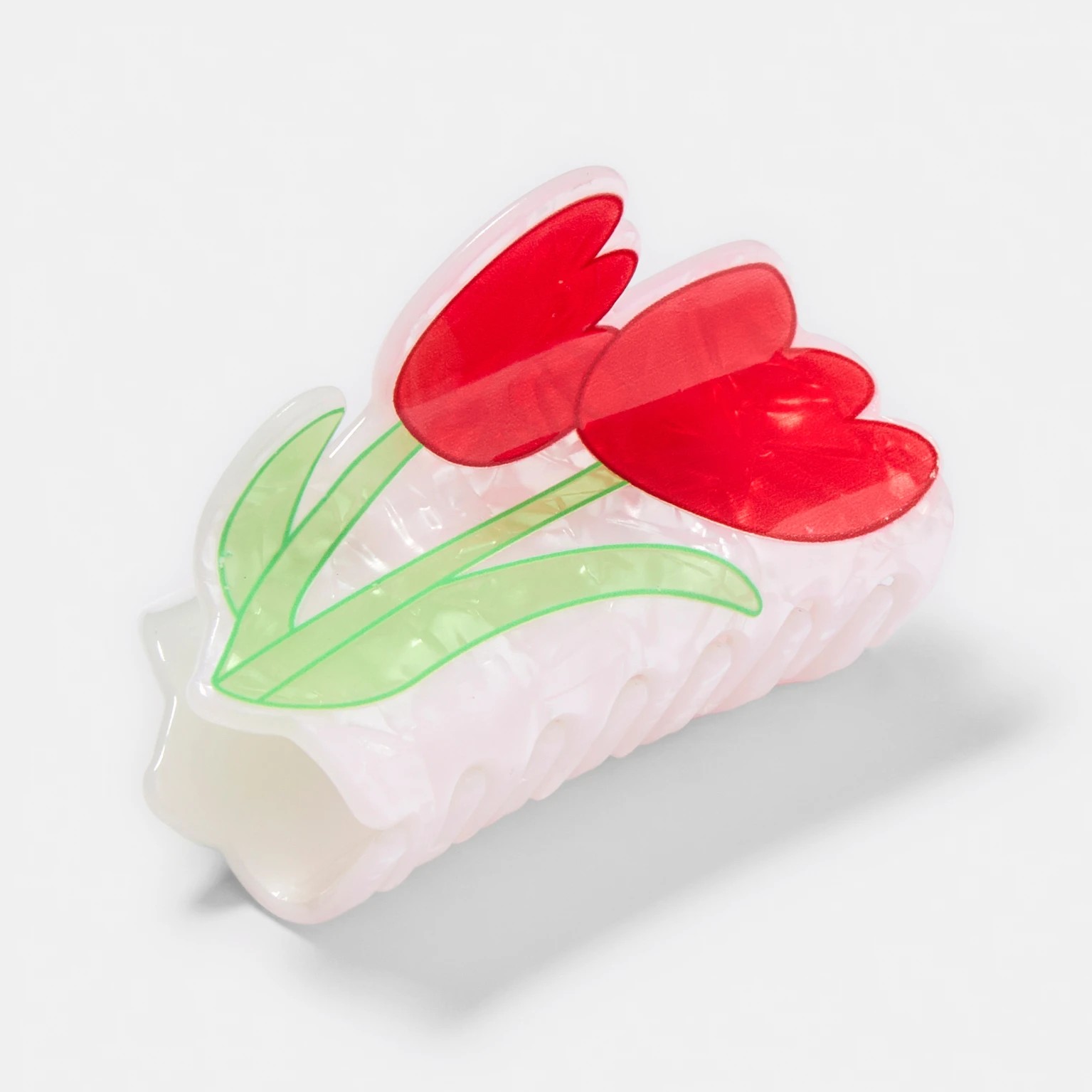 2 Novelty Tulip Claw Hair Clip, 2 of 4