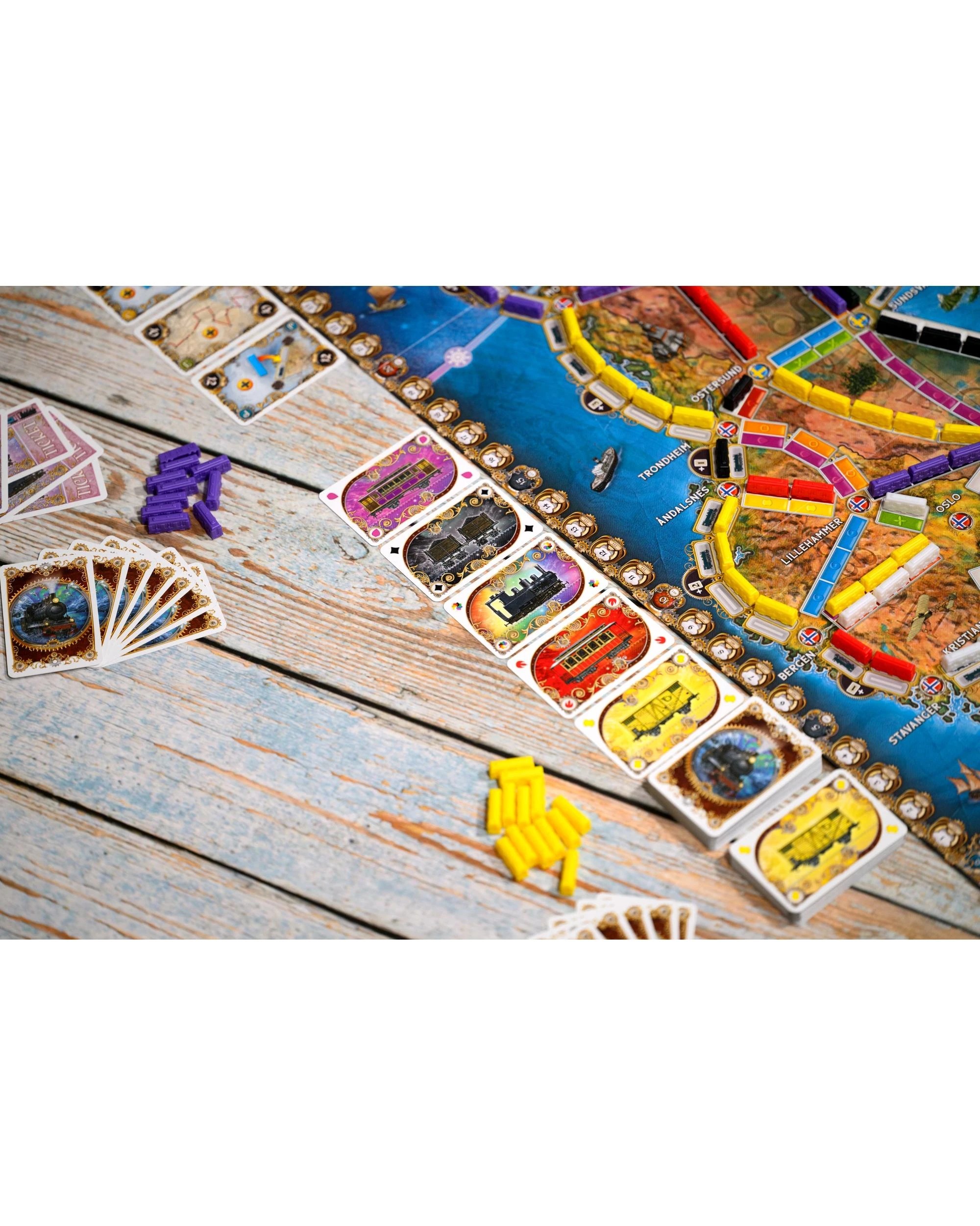 5 Ticket to Ride Northern Lights Board Game, 5 of 7