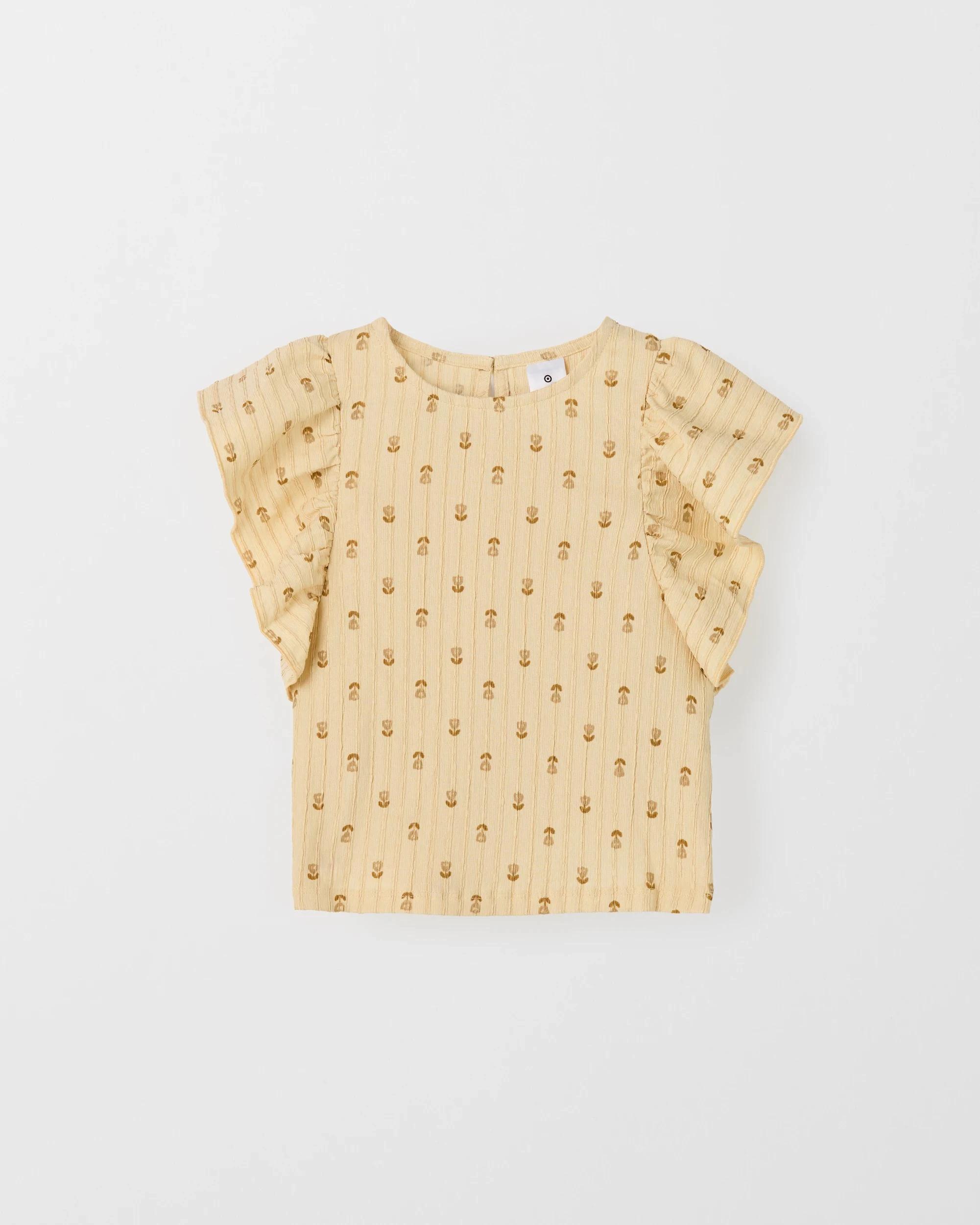 4 Target Fashion Textured Tank DARK BEIGE AOP, 4 of 5