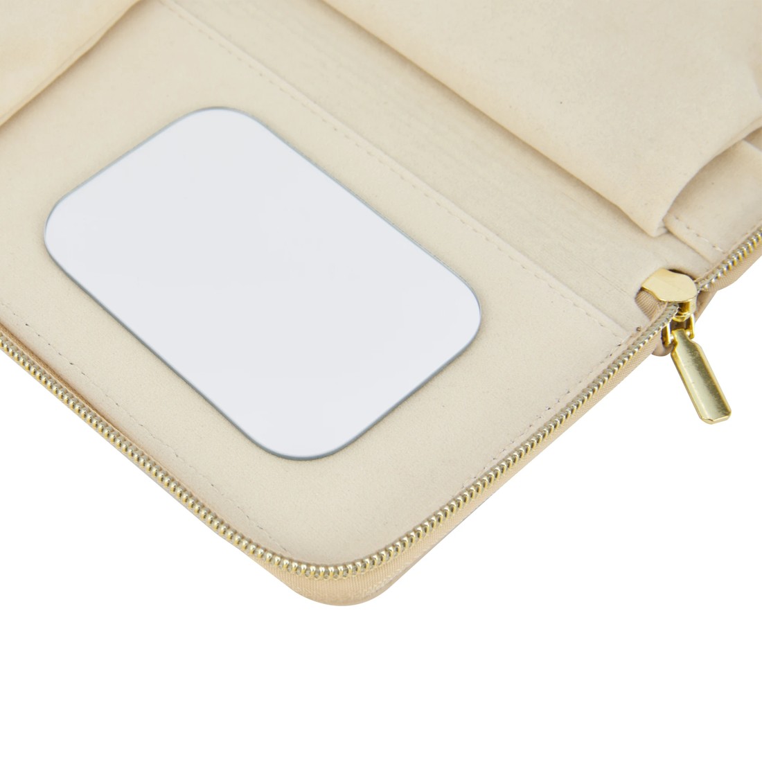 5 Zip Jewellery Wallet - Taupe, 5 of 7