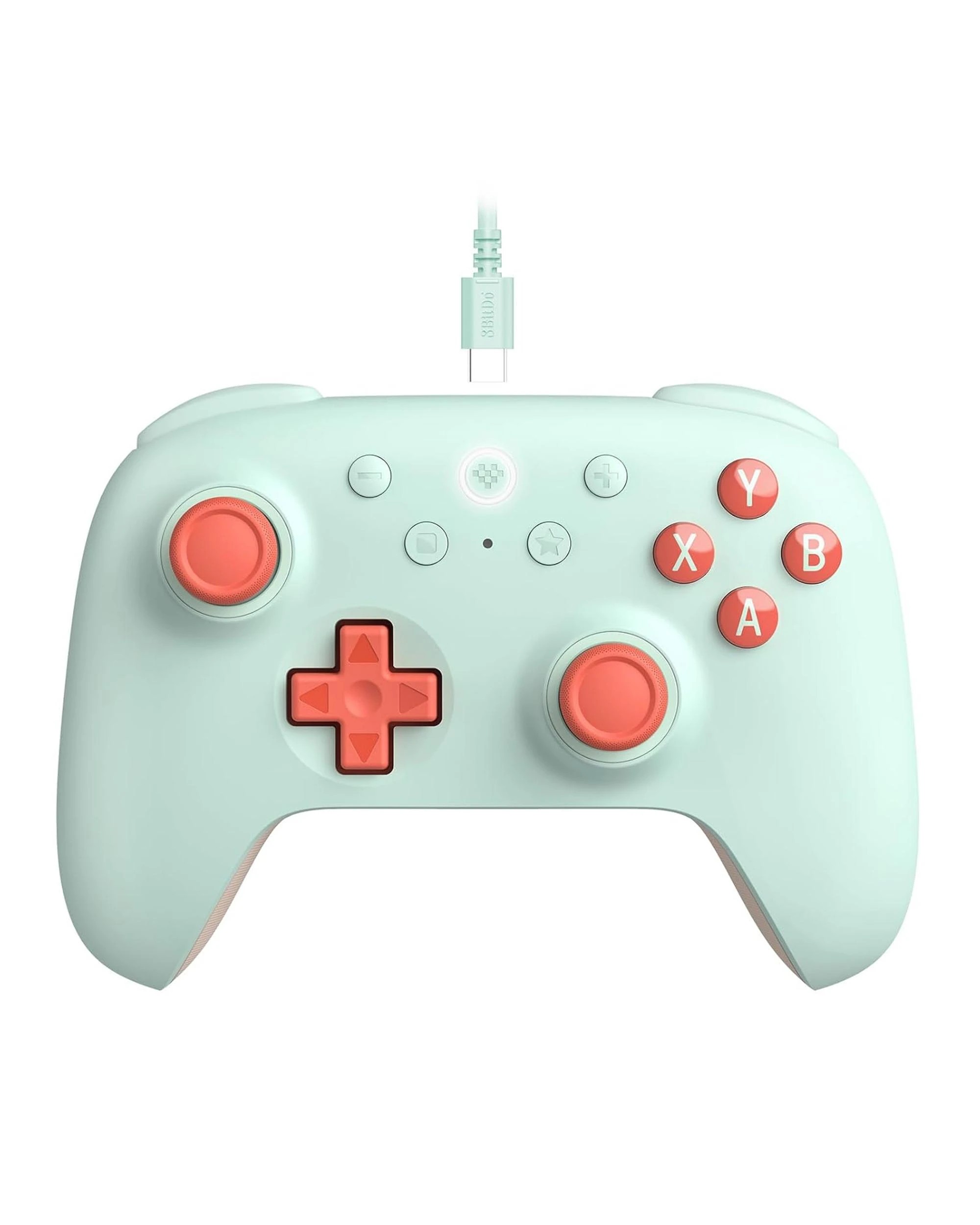 1 8BitDo Ultimate 2C Wired Controller for PC - Mint, 1 of 10