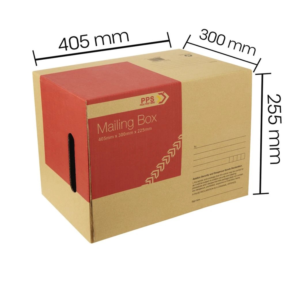 2 PPS Mailing Box 405 x 300 x 255mm, 2 of 3