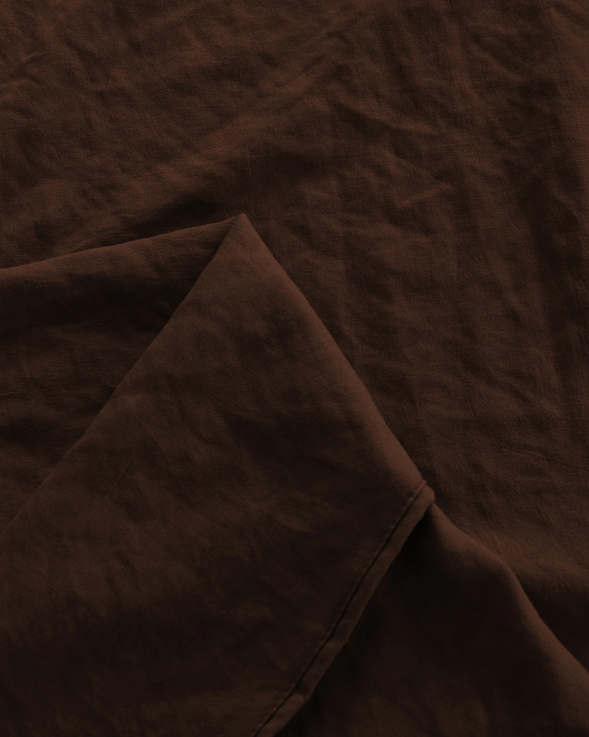 5 Dreamaker Superfine Washed Microfibre Sheet Set - Super King Bed - Chocolate, 5 of 10
