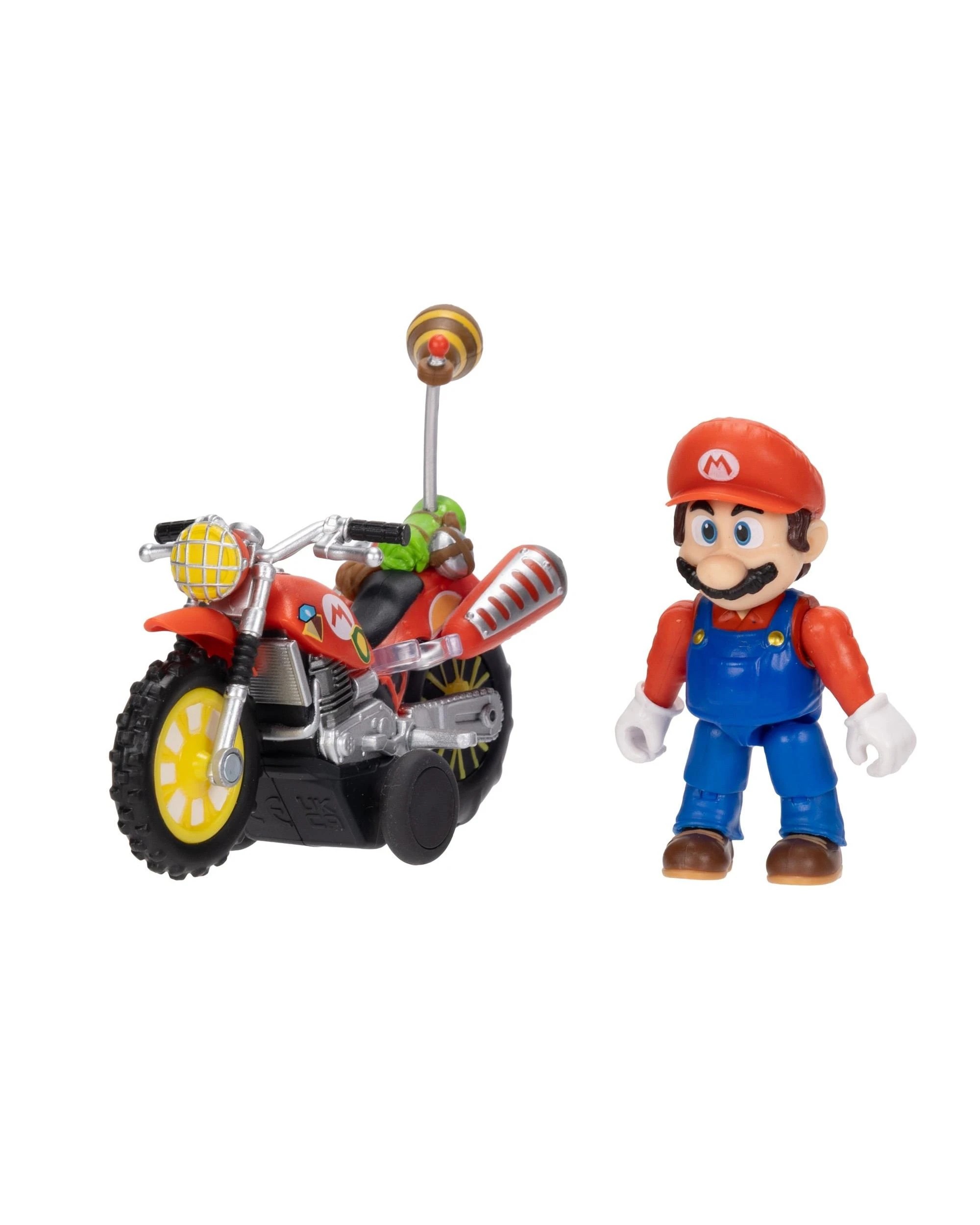 4 The Super Mario Galaxy Movie Pull Back Racer Mario Figure, 4 of 9