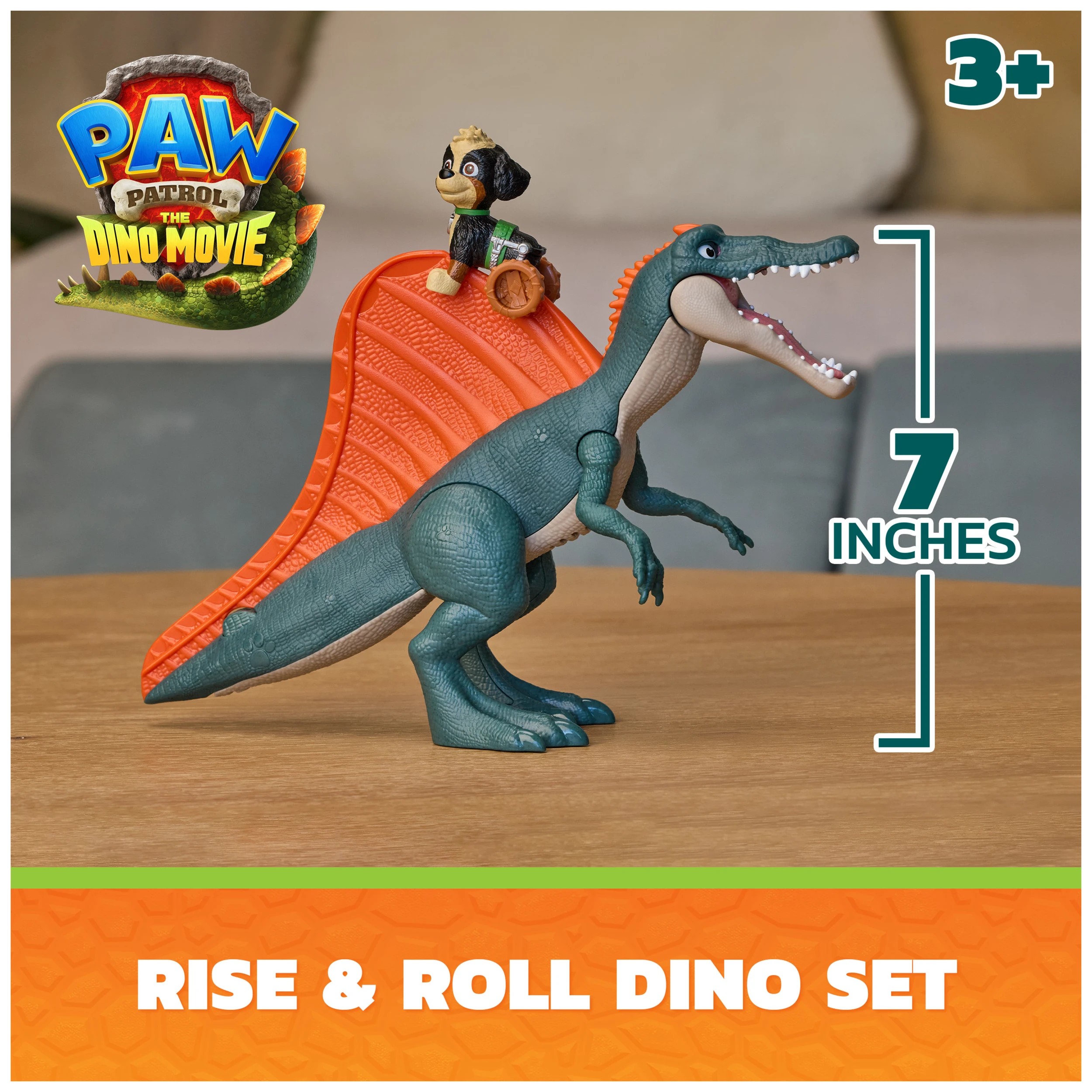 2 PAW Patrol: The Dino Movie Rise & Roll Dino Set, 2 of 9