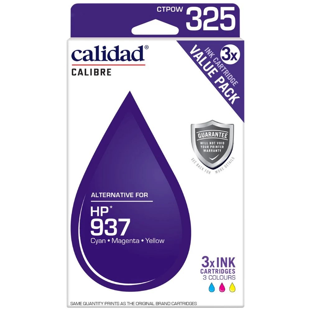 1 Calidad HP 937 Value Ink Cartridge 3 Colour Pack, 1 of 7