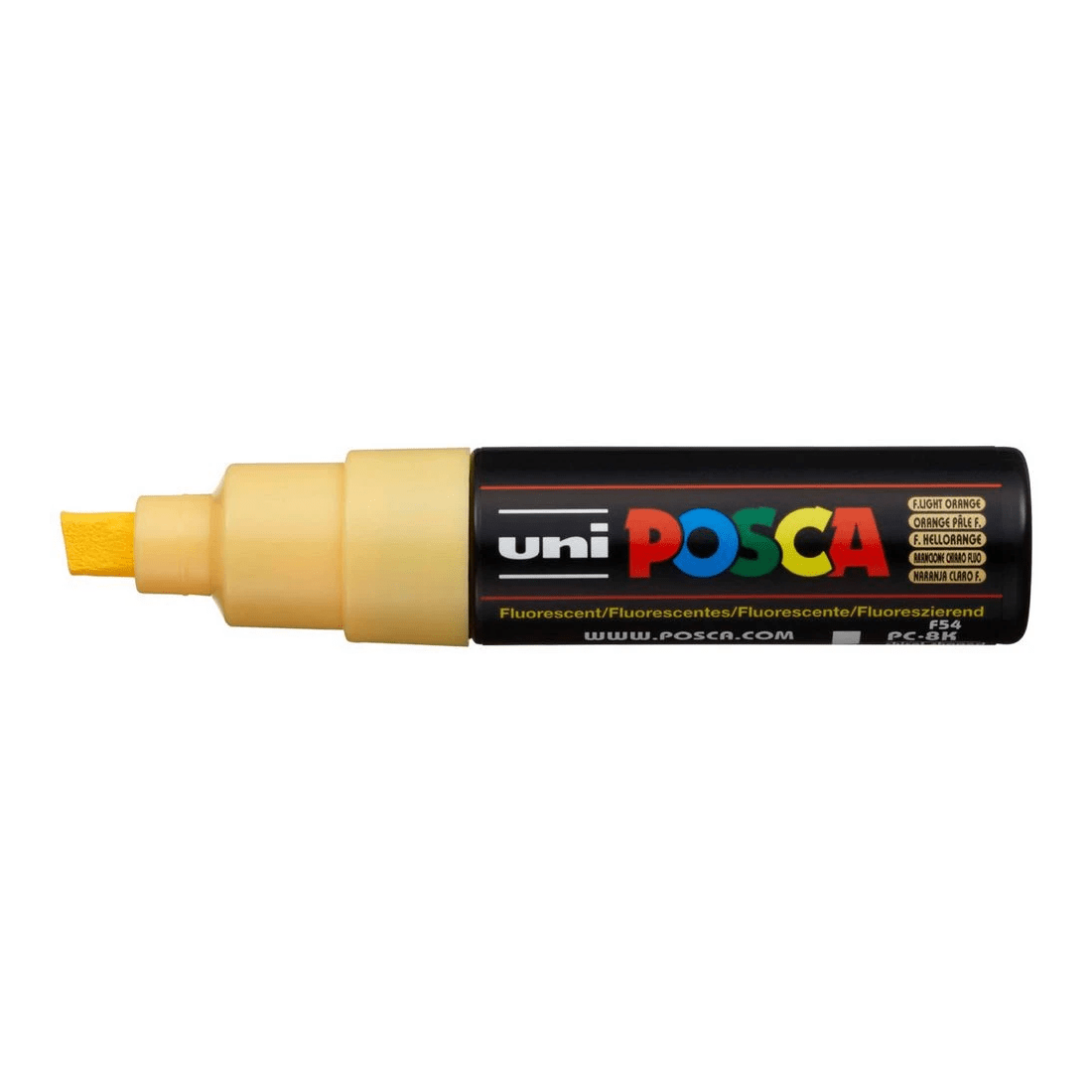 1 POSCA PC 8K Paint Marker Fluorescent Light Orange, 1 of 5