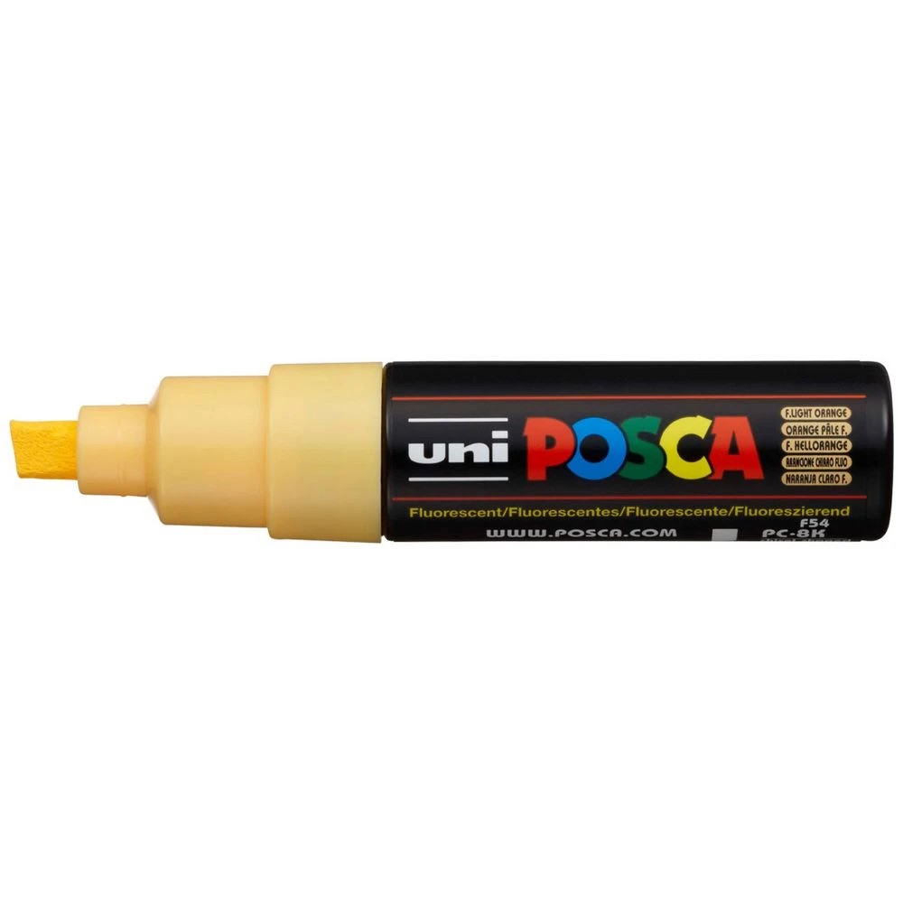 1 POSCA PC 8K Paint Marker Fluorescent Light Orange, 1 of 5