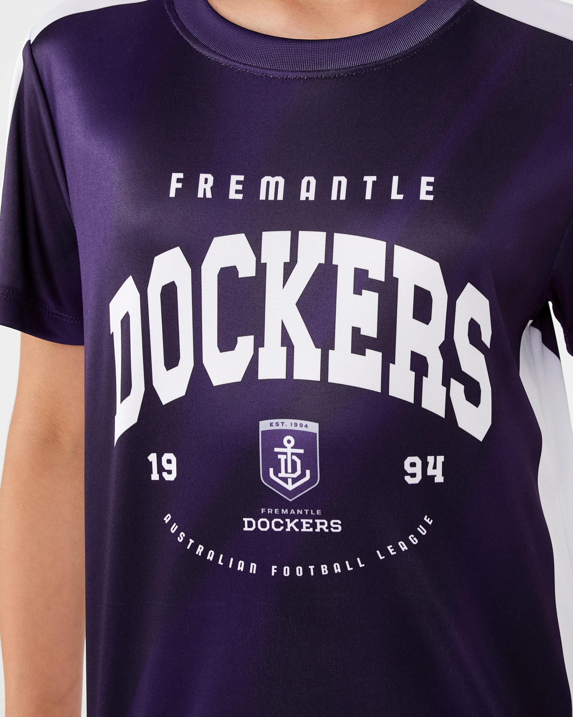 5 Official AFL Youth Training T-shirt Fremantle, 5 of 8