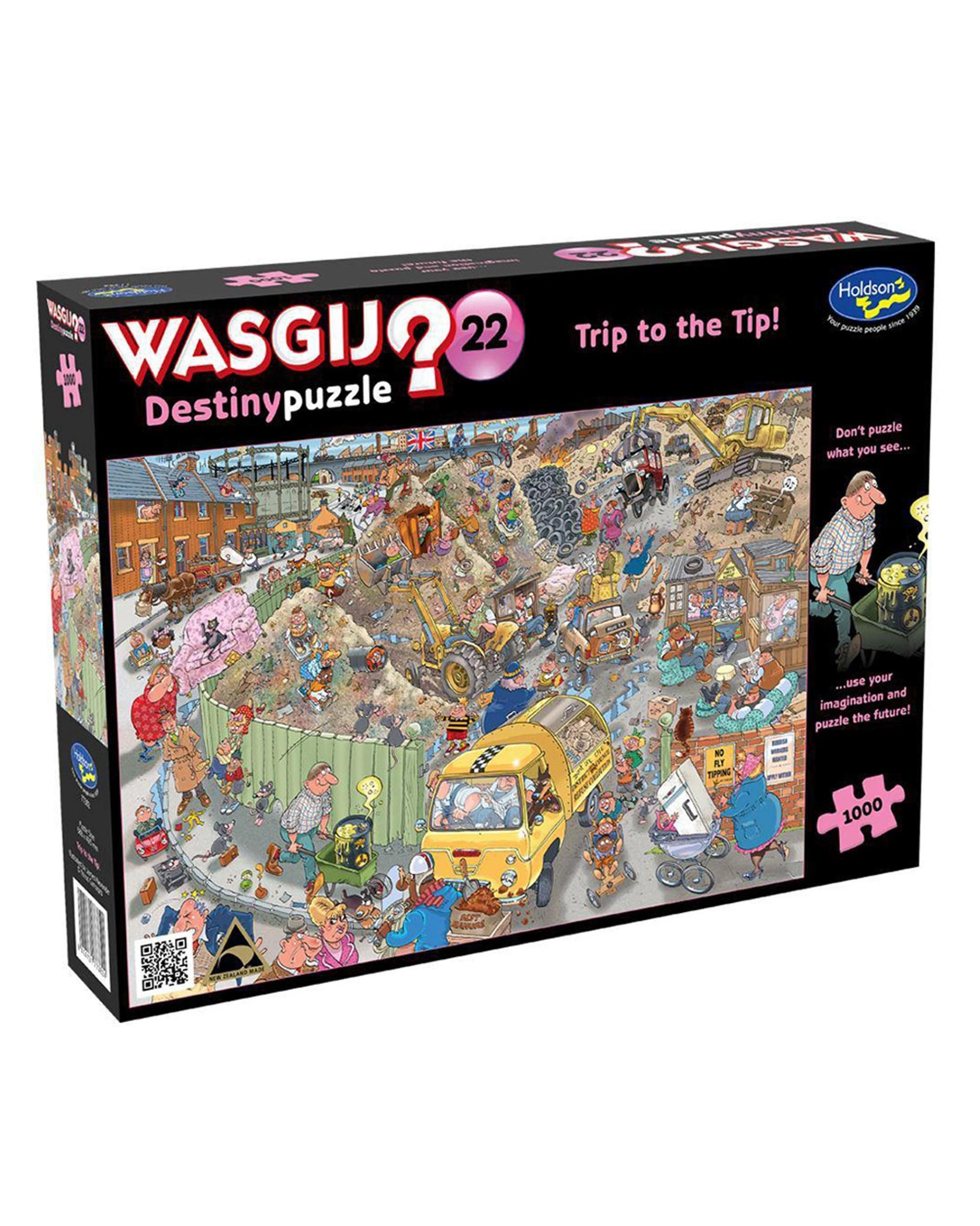 1 Holdson Wasgij Destiny #22 Trip to the Tip Jigsaw Puzzle 1000 Piece Jigsaw Puzzle, 1 of 1