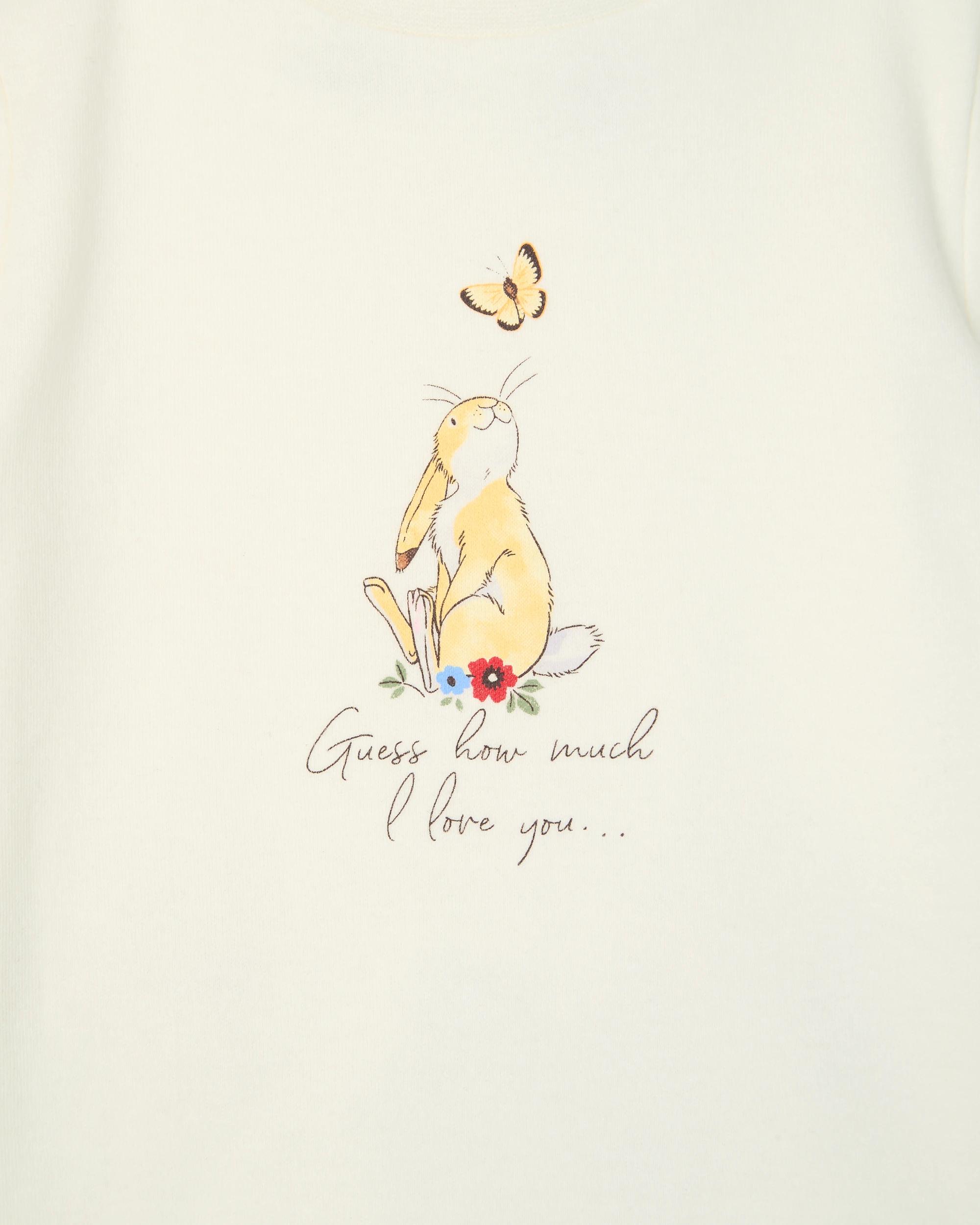4 Guess How Much I Love You Australian Cotton 2 Pack Baby Pyjama Set GHMILY, 4 of 5