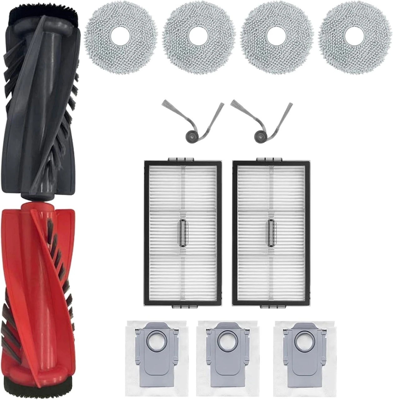 2 Hygieia Value Kit For Roborock Saros 10R Robot Vacuum Cleaner - Grey, 2 of 8