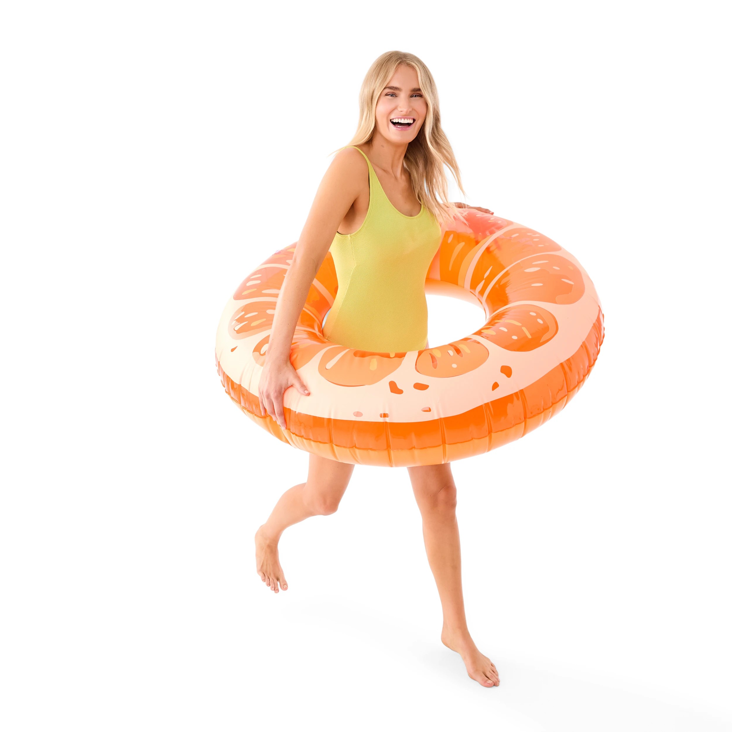 2 Inflatable Fruit Swim Ring - Assorted, 2 of 10