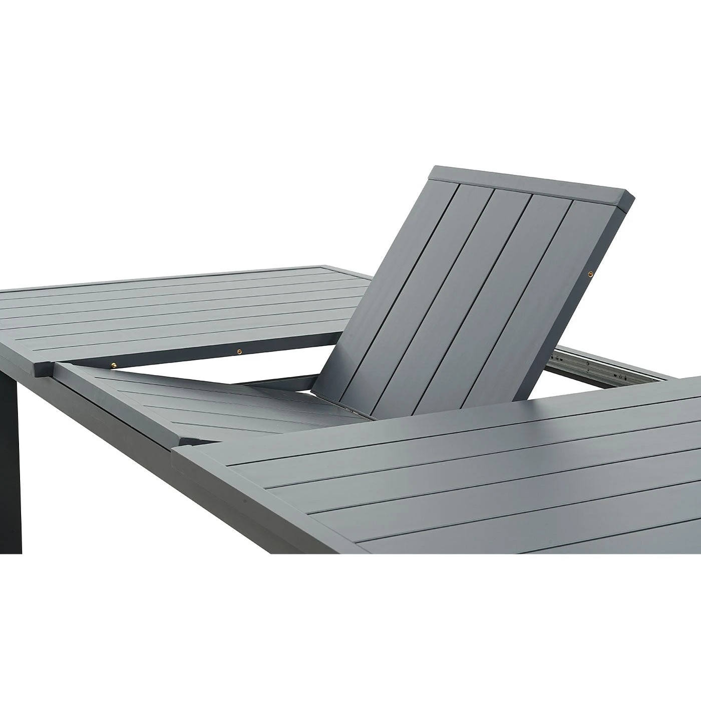 5 Moda Living Mornington Charcoal Aluminium Outdoor Extension Dining Table (172-232 x 100 cm) - Charcoal, 5 of 6