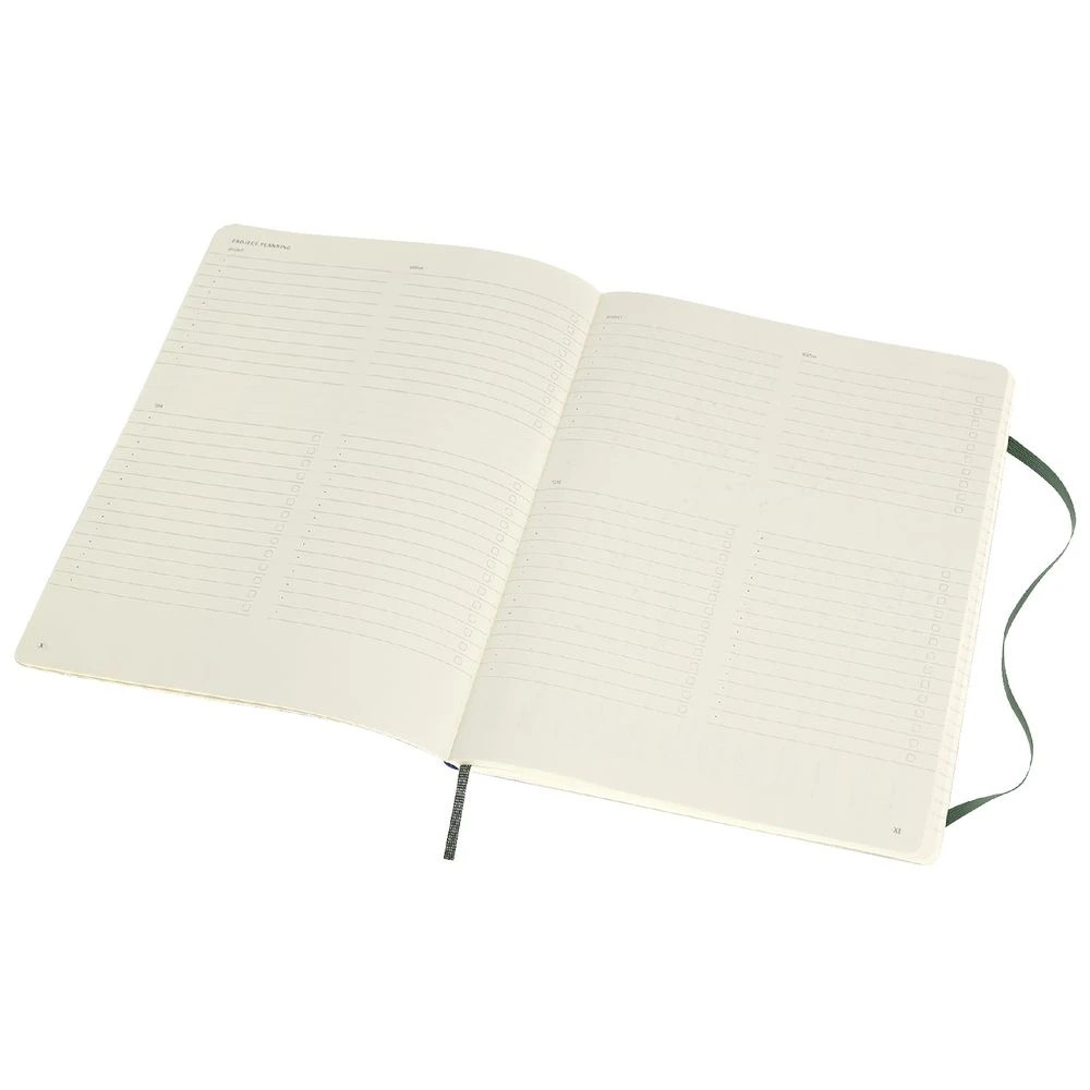 4 Moleskine Professional Softcover XL 192pg Notebook Green, 4 of 4