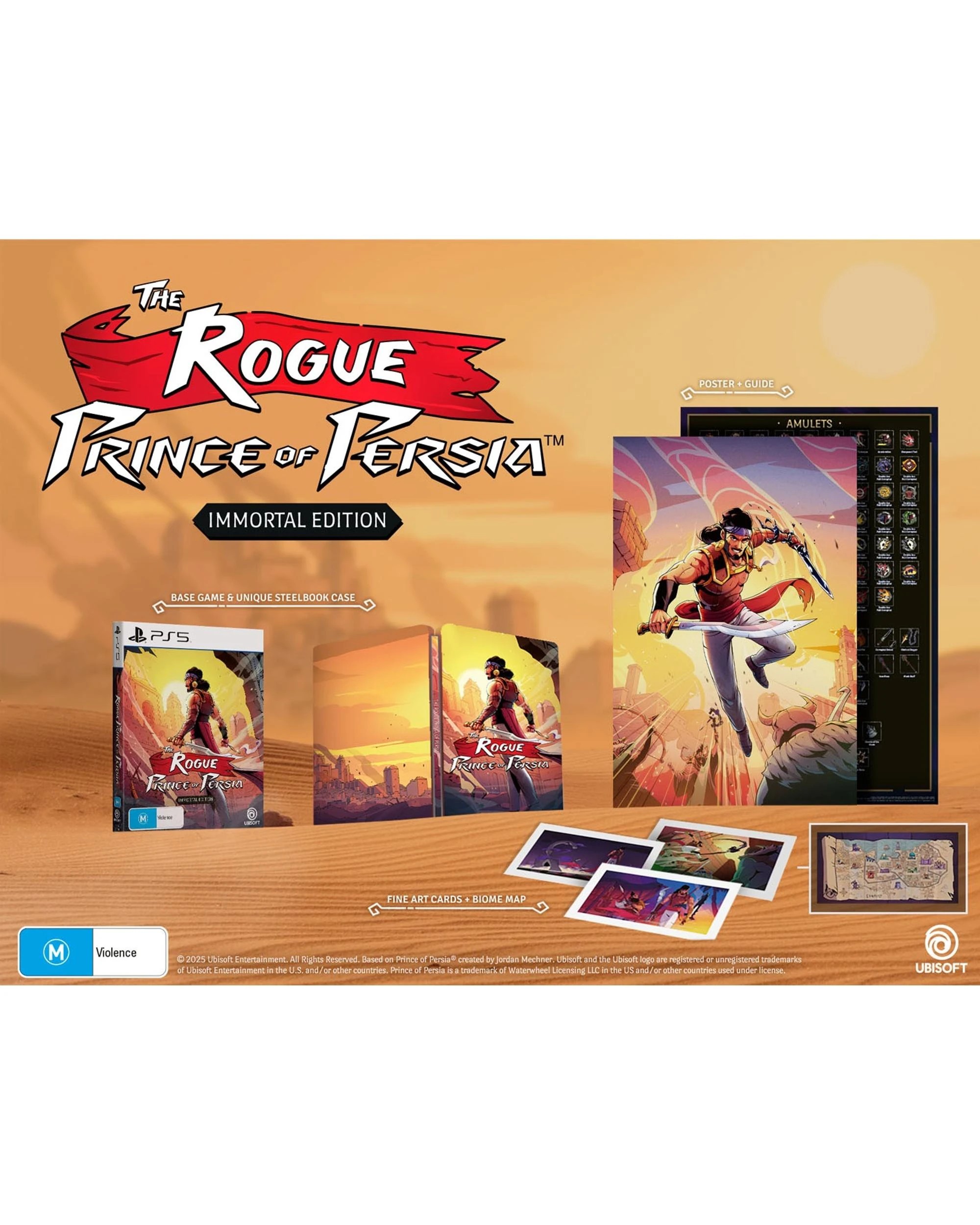2 The Rogue Prince of Persia Immortal Edition - PS5, 2 of 10