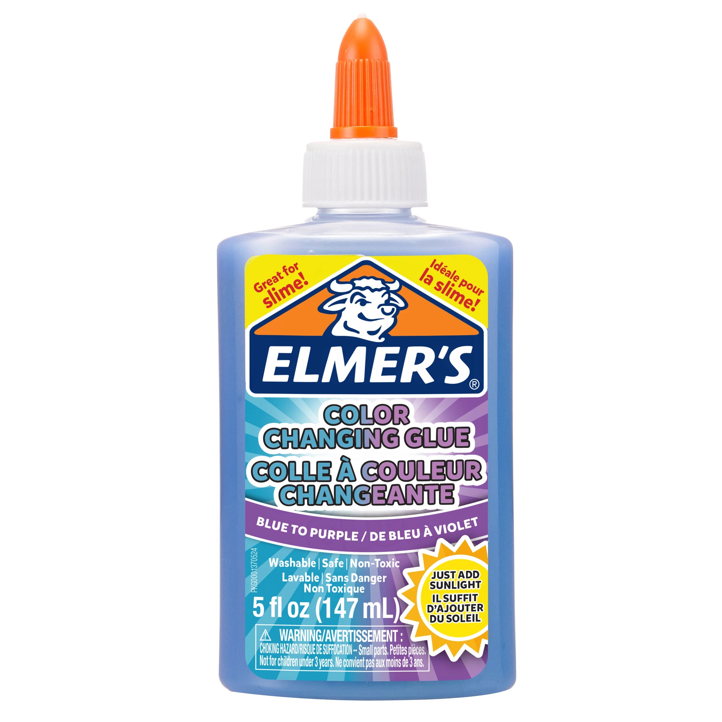 1 Elmer’s Color Changing Glue 147ml - Blue to Purple, 1 of 7