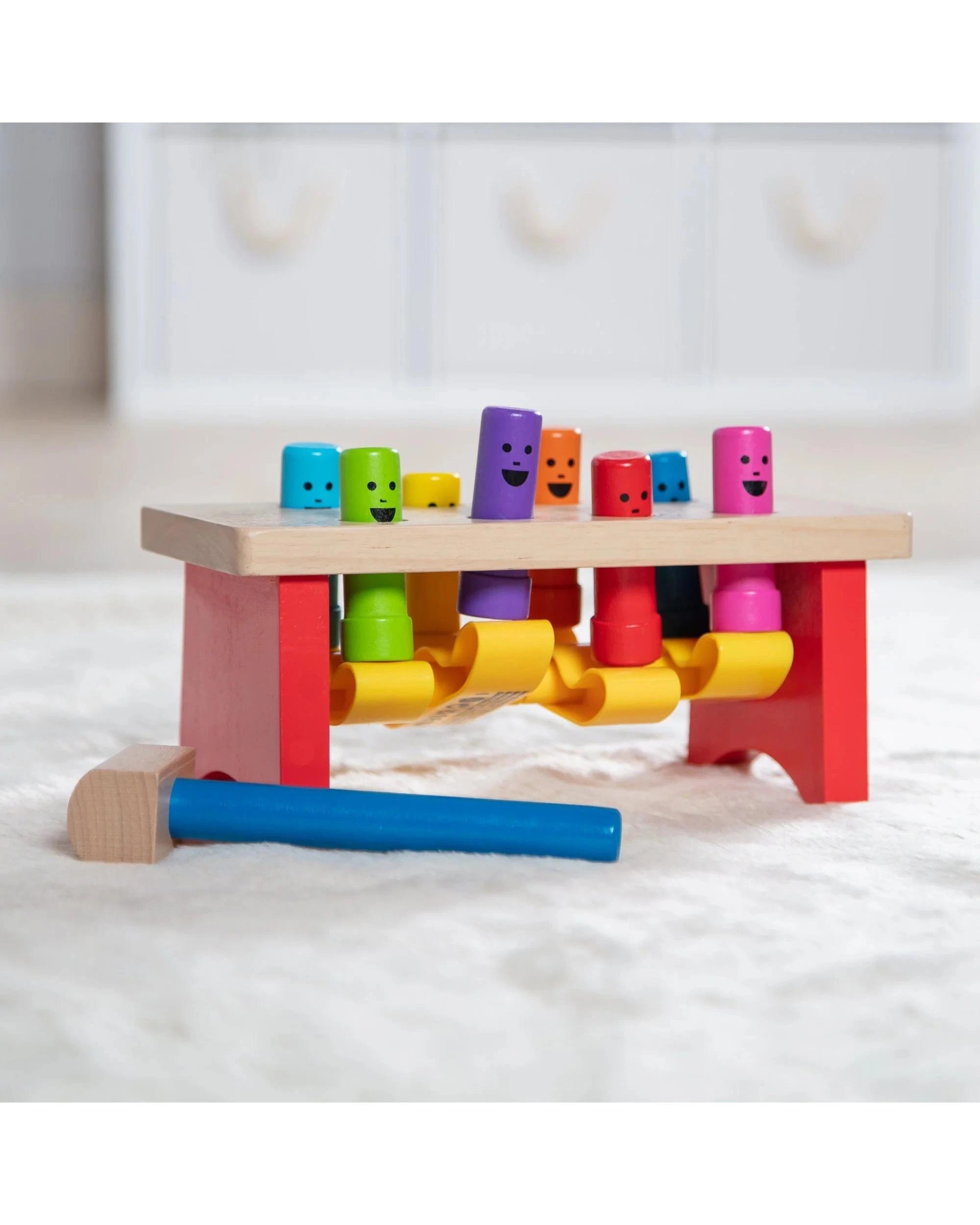 4 Melissa and Doug Deluxe Pounding Bench, 4 of 9