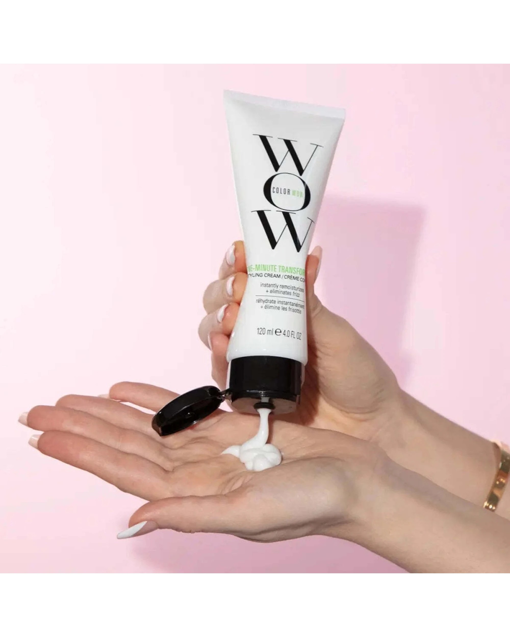 2 Colour Wow One Minute Transformation Smooth Frizz Control 120ml - White, 2 of 3