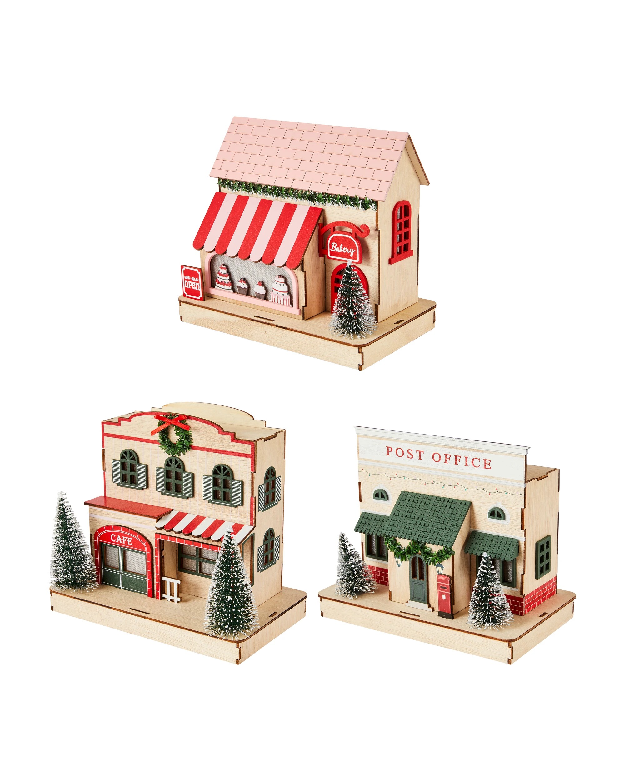 3 Light Up Medium Village - Assorted, 3 of 7